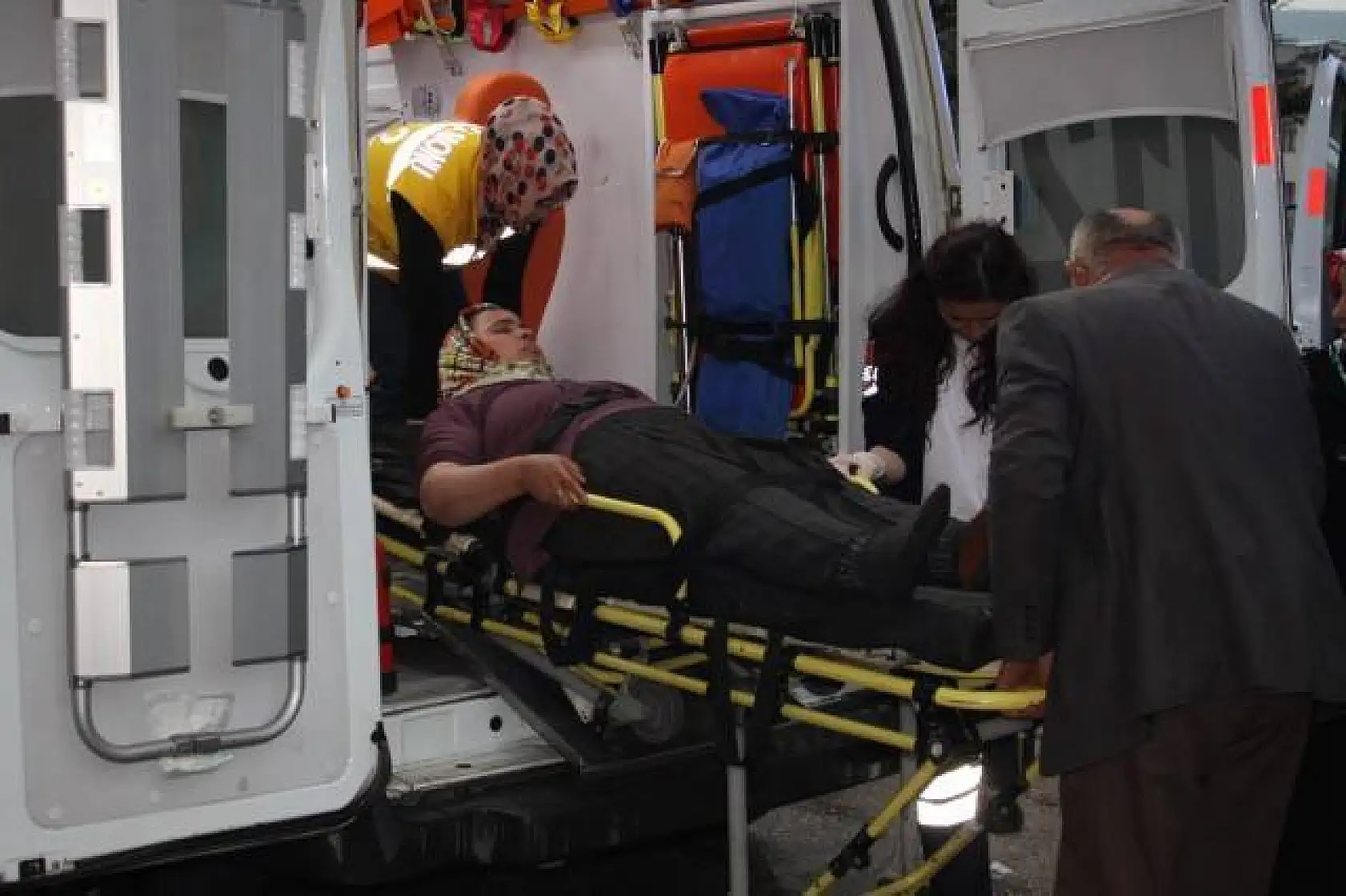 Düğün Konvoyunda Zincirleme Kaza