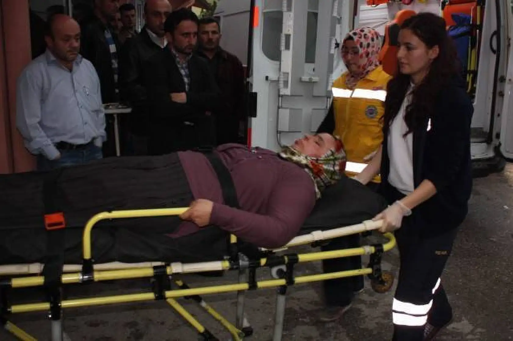 Düğün Konvoyunda Zincirleme Kaza