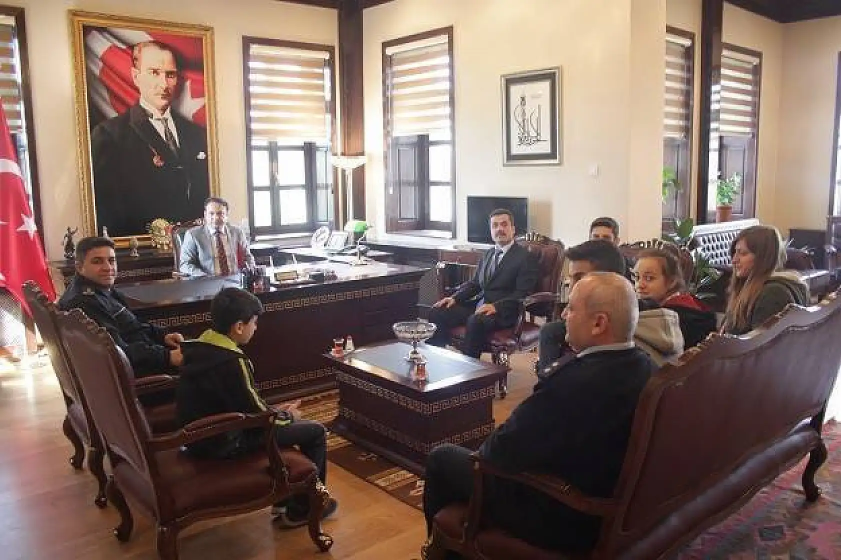 Taşköprü'nün spor fabrikası