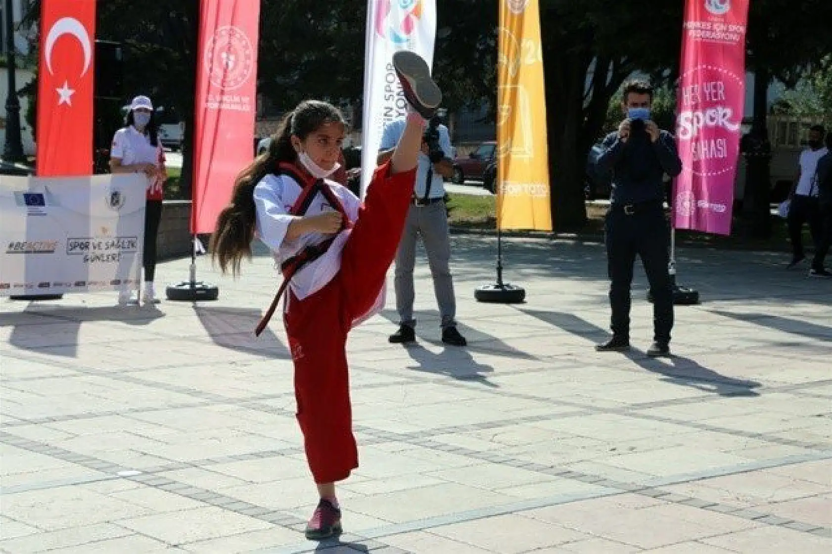 Avrupa Spor Haftası açılış töreni yapıldı