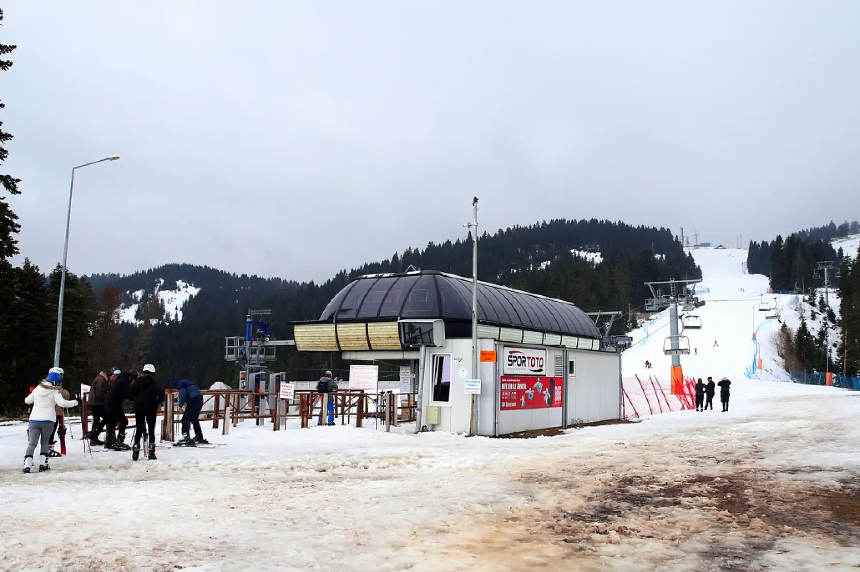 Ilgaz Kayak Merkezi'ne ilgi azaldı