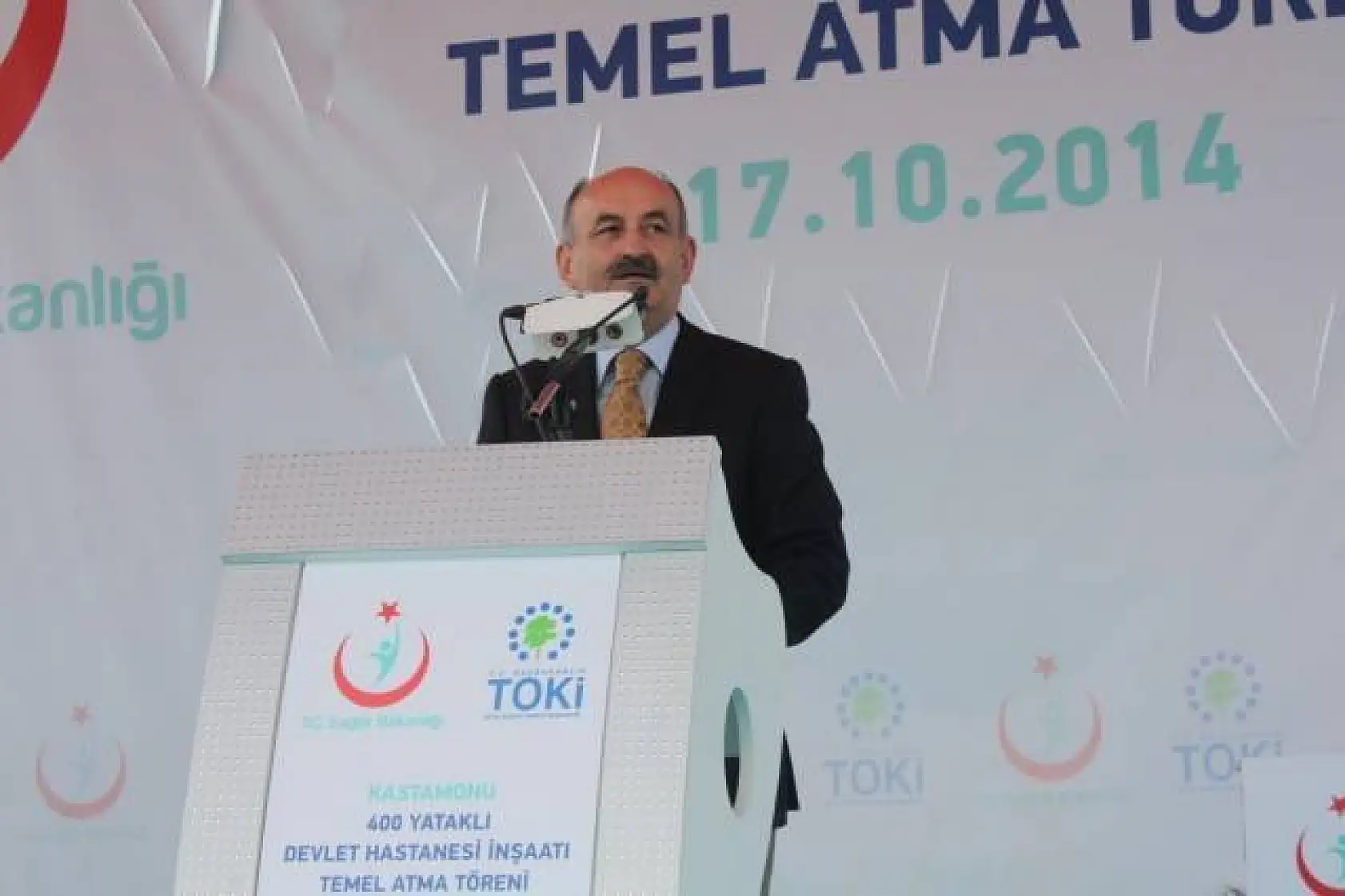 Kastamonu Devlet Hastanesi temel atma töreni