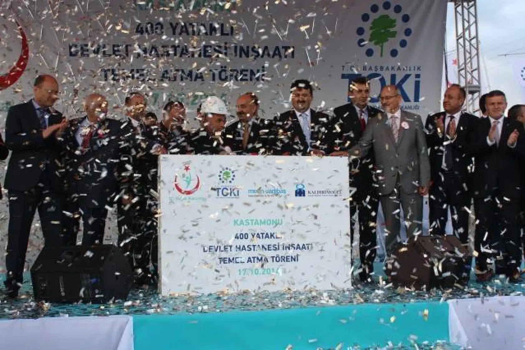 Kastamonu Devlet Hastanesi temel atma töreni