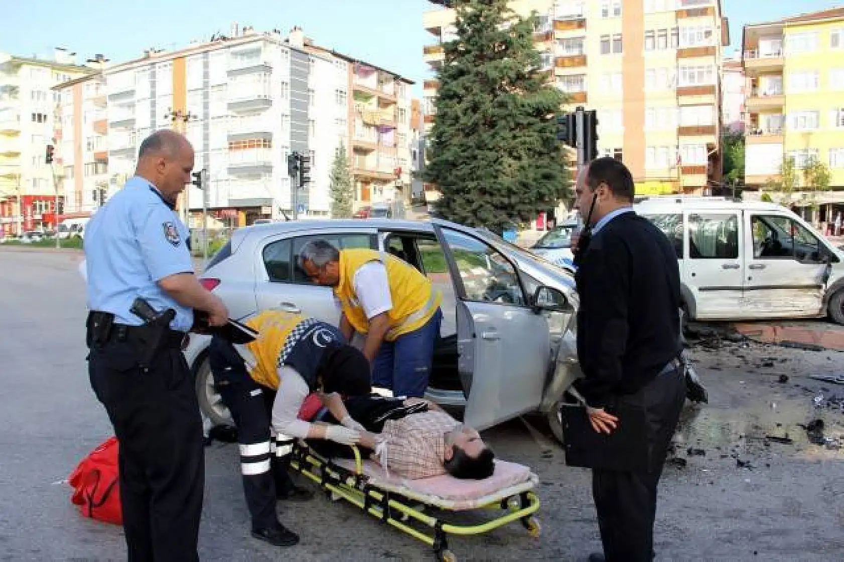 Trafik kazasında can pazarı