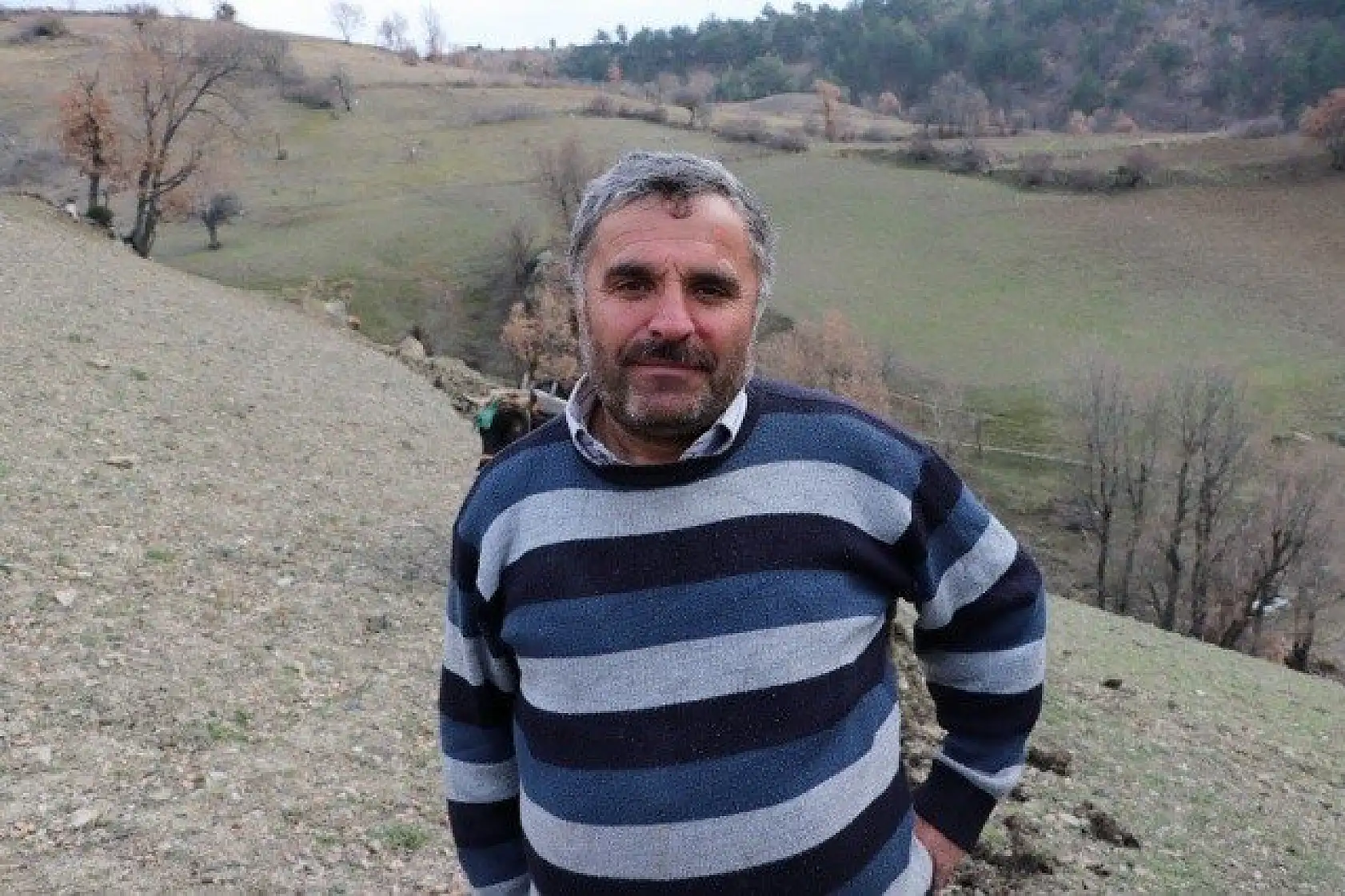 70'lik dede tarlasını kara saban ile sürüyor