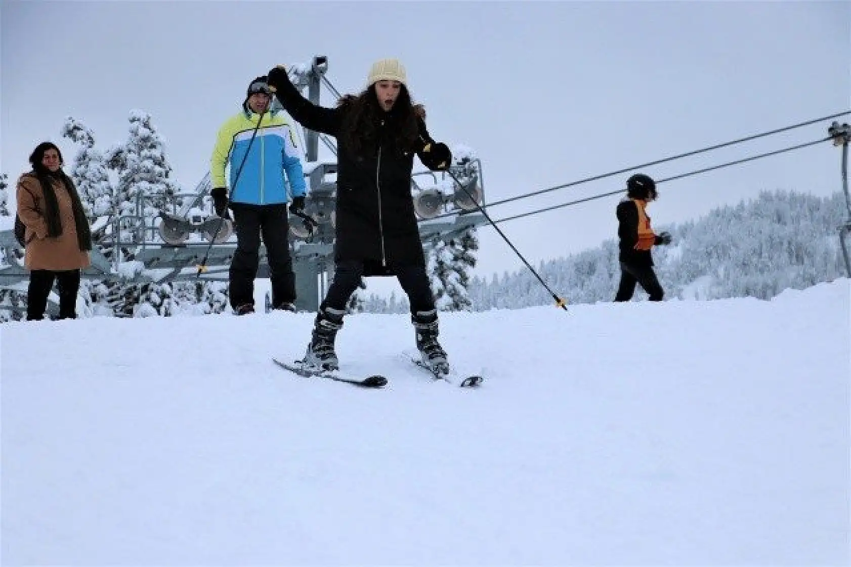 Ilgaz Dağı'nda kayak sezonu başladı