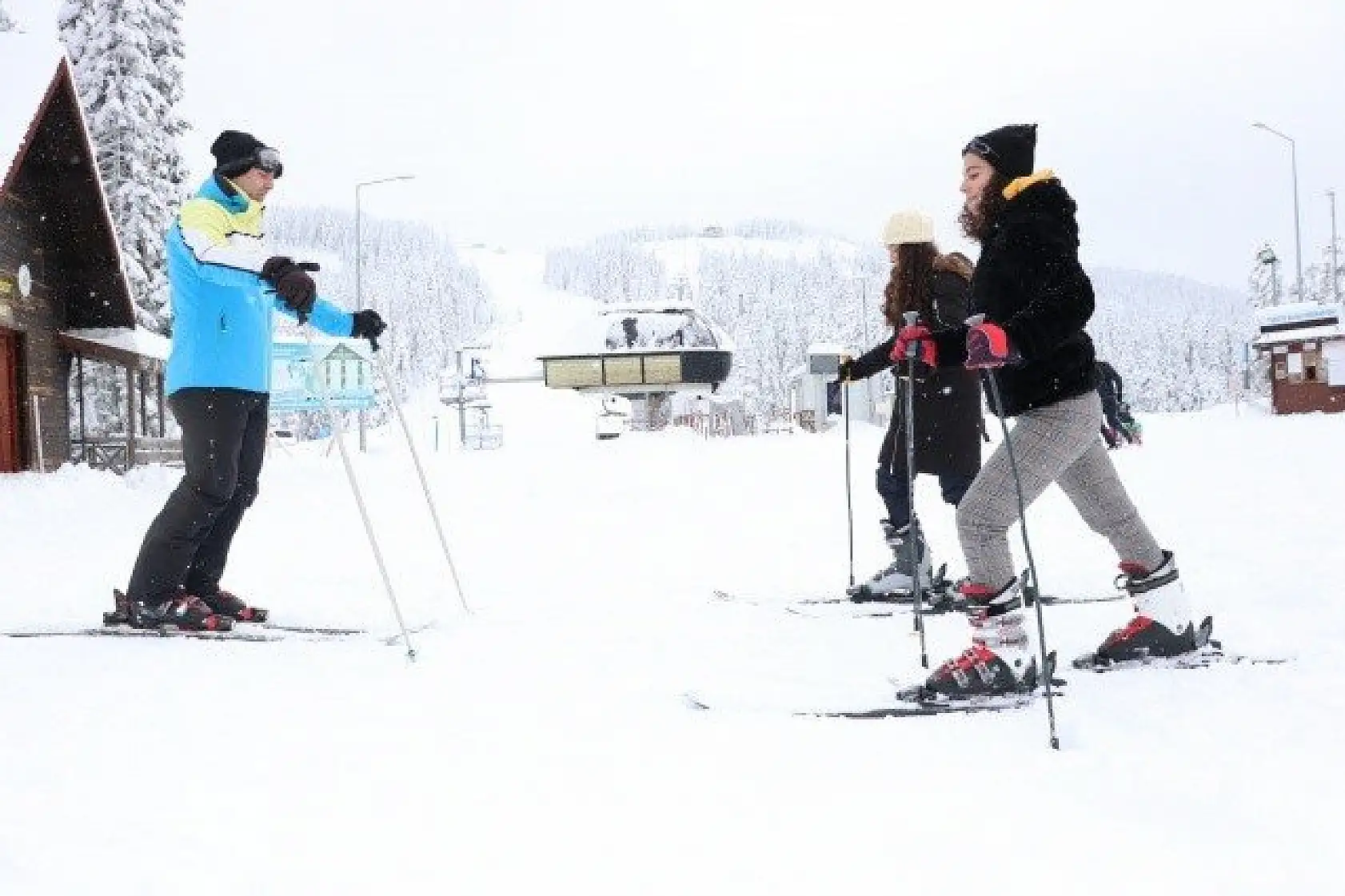 Ilgaz Dağı'nda kayak sezonu başladı