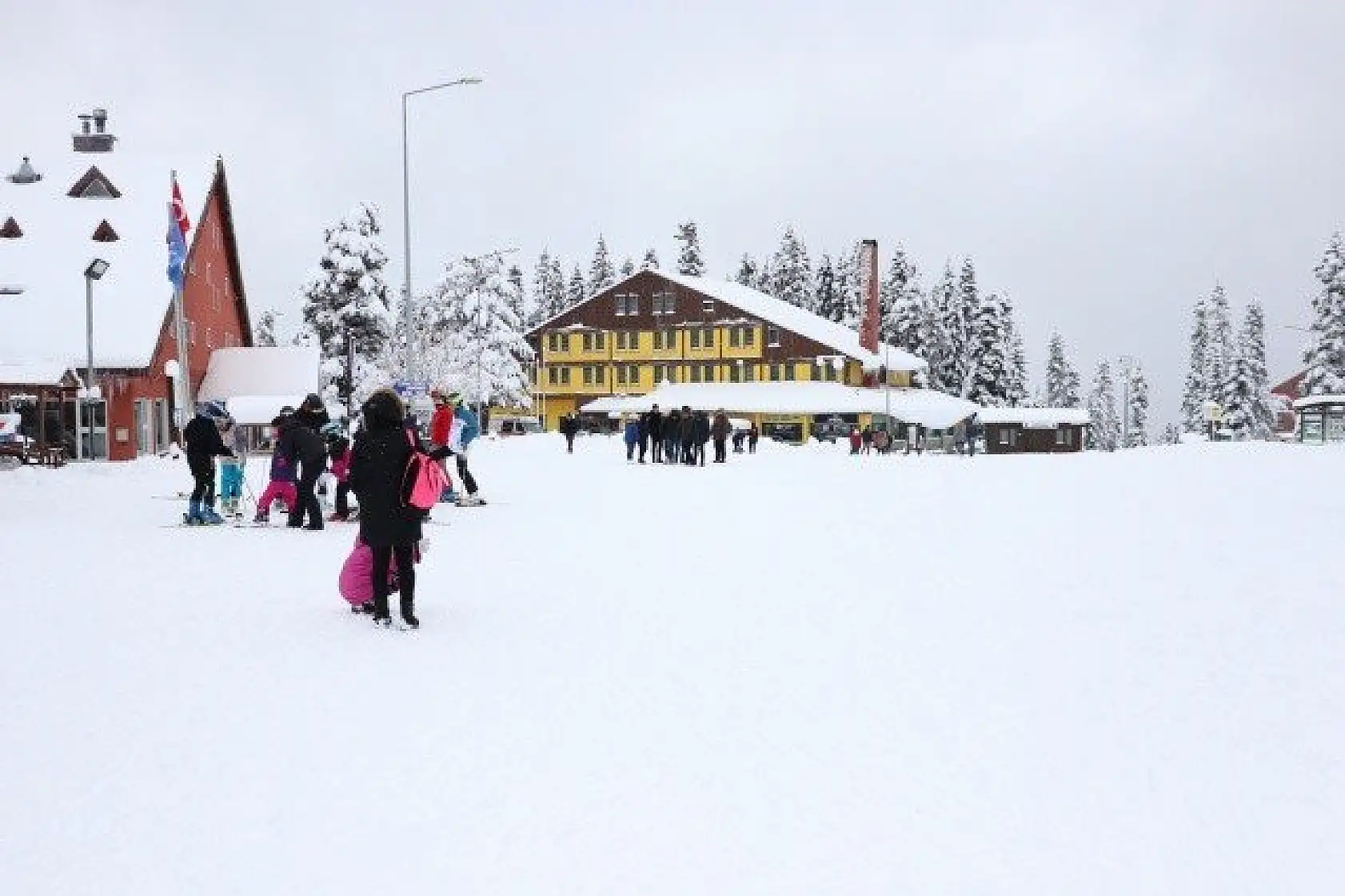 Ilgaz Dağı'nda kayak sezonu başladı