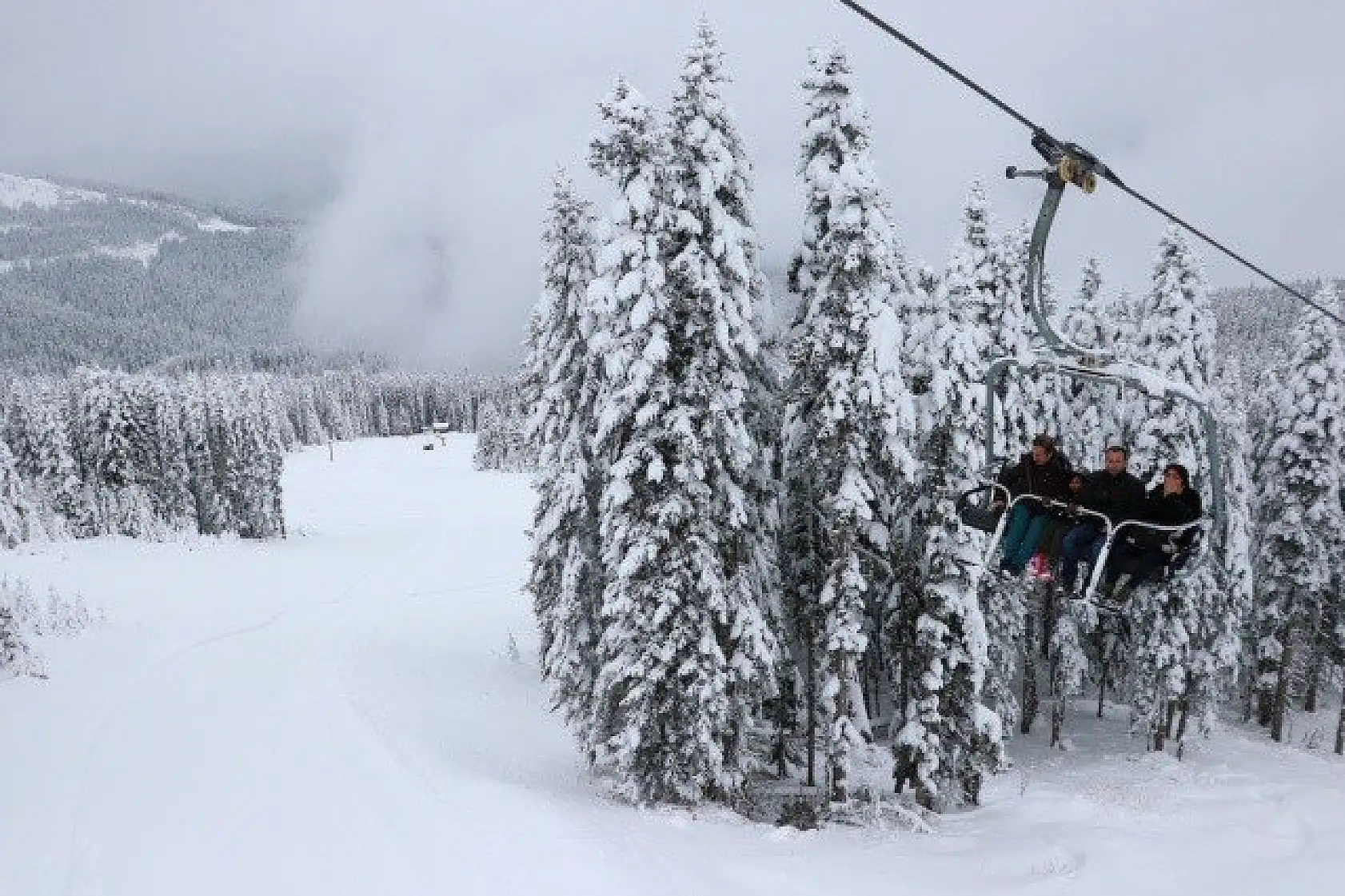 Ilgaz Dağı'nda kayak sezonu başladı