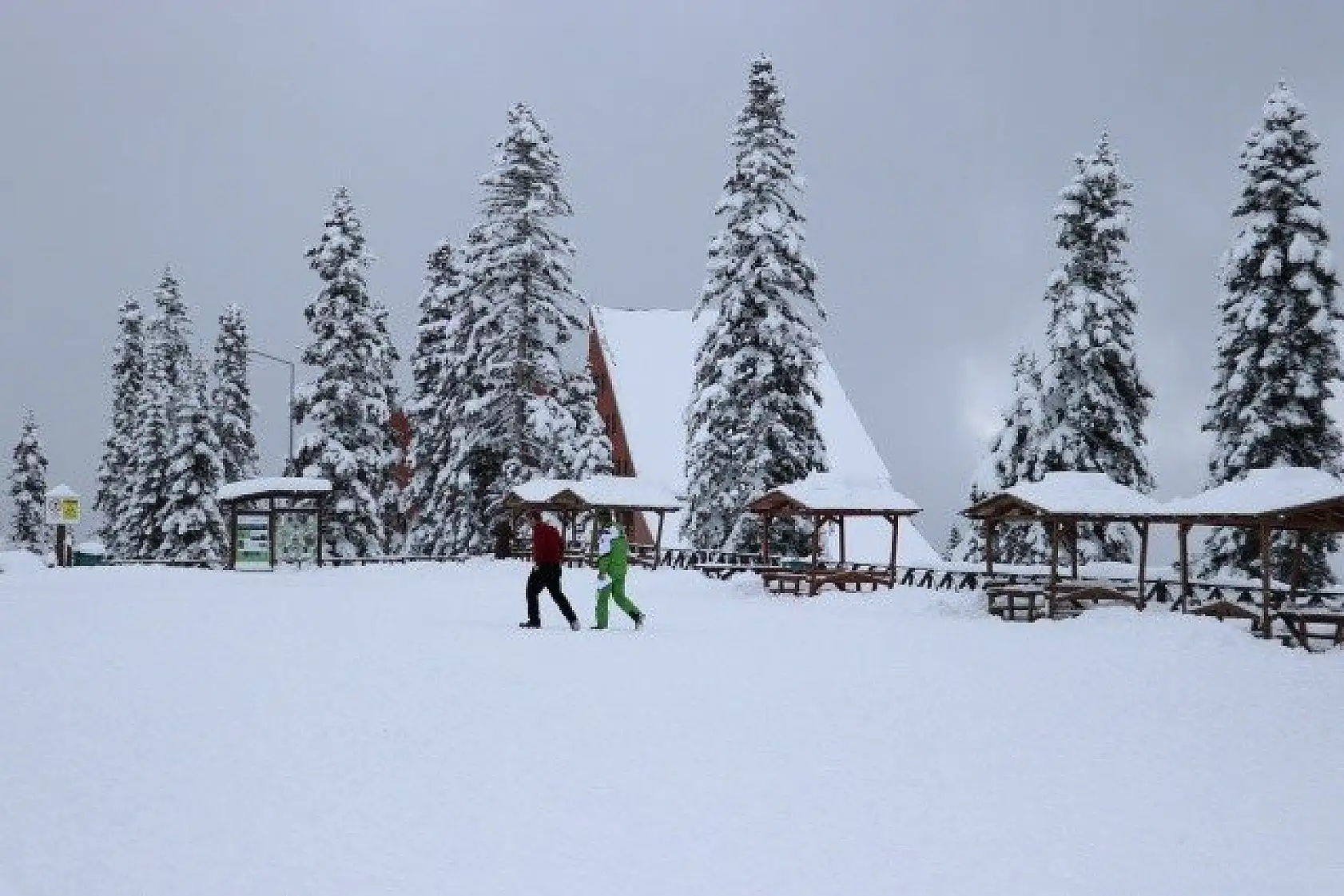 Ilgaz Dağı'nda kayak sezonu başladı