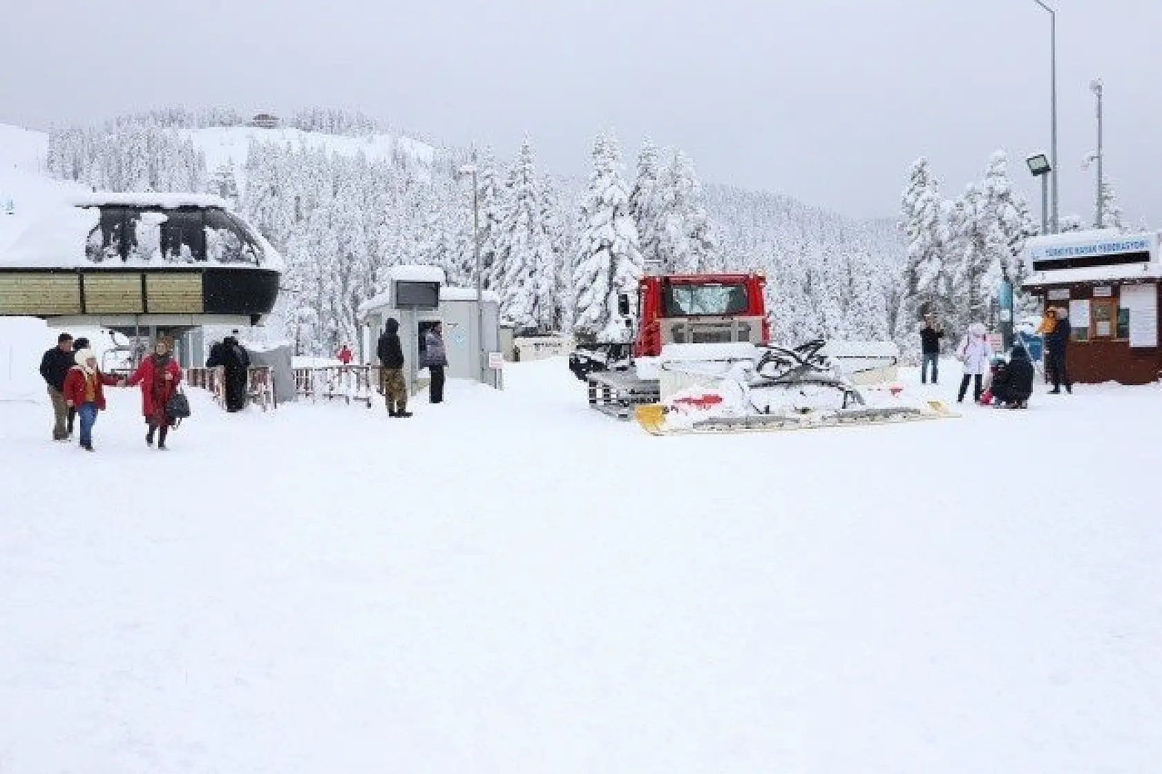 Ilgaz Dağı'nda kayak sezonu başladı