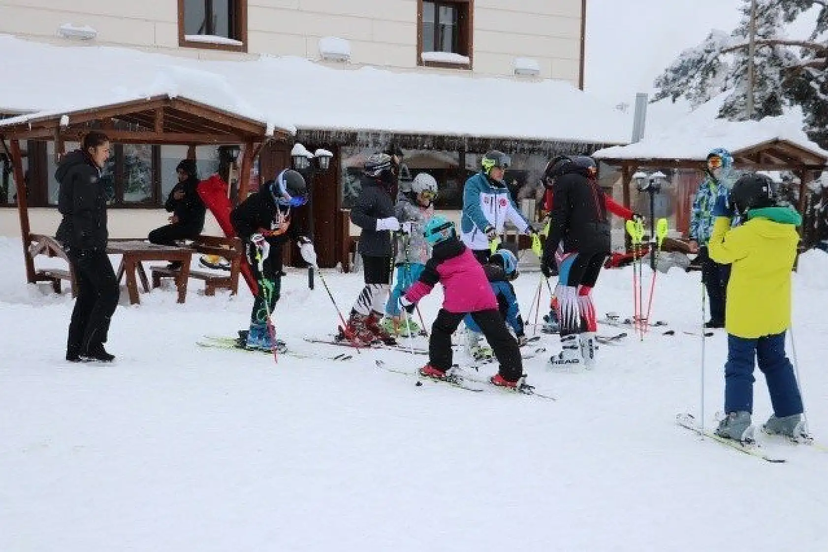 Ilgaz Dağı'nda kayak sezonu başladı