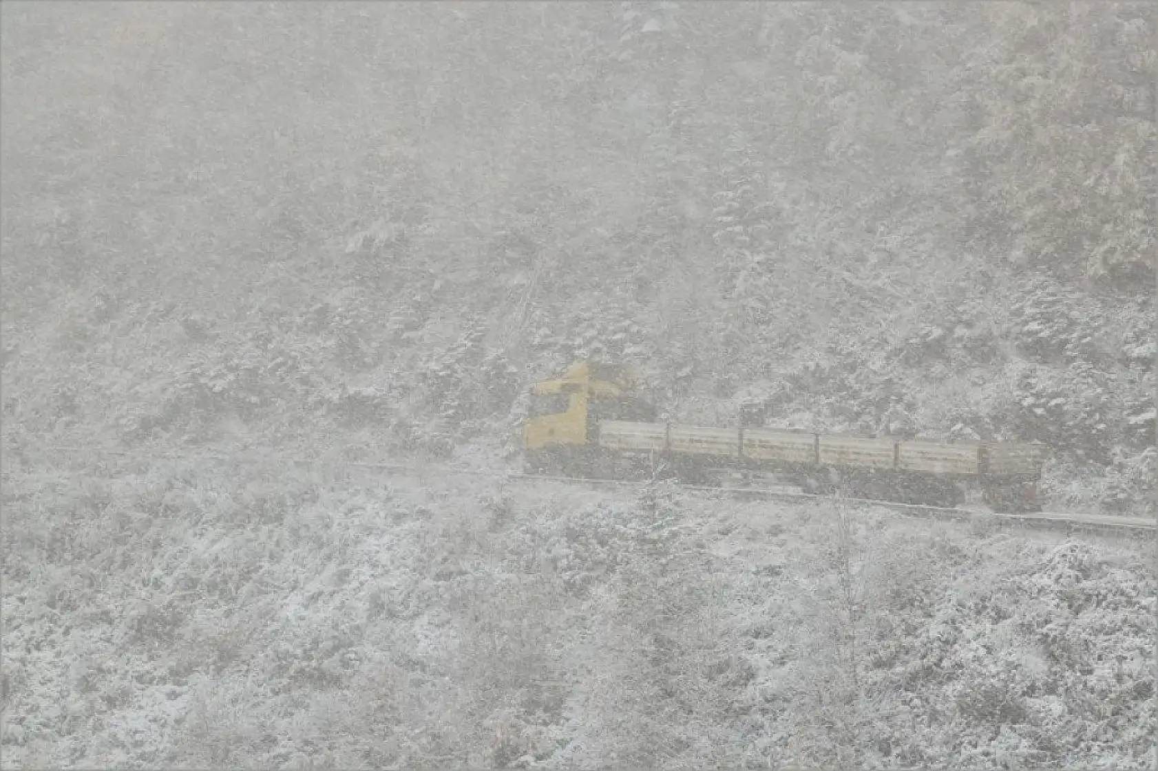 Kastamonu'ya mevsimin ilk karı düştü