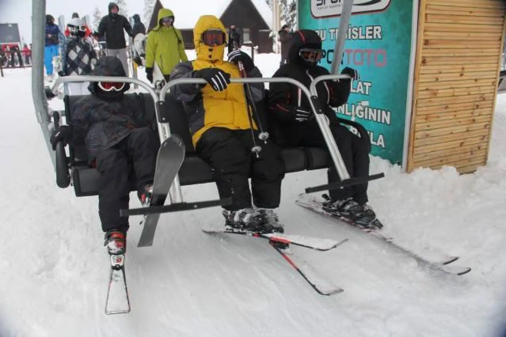 Ilgaz Dağı kayak keyfi