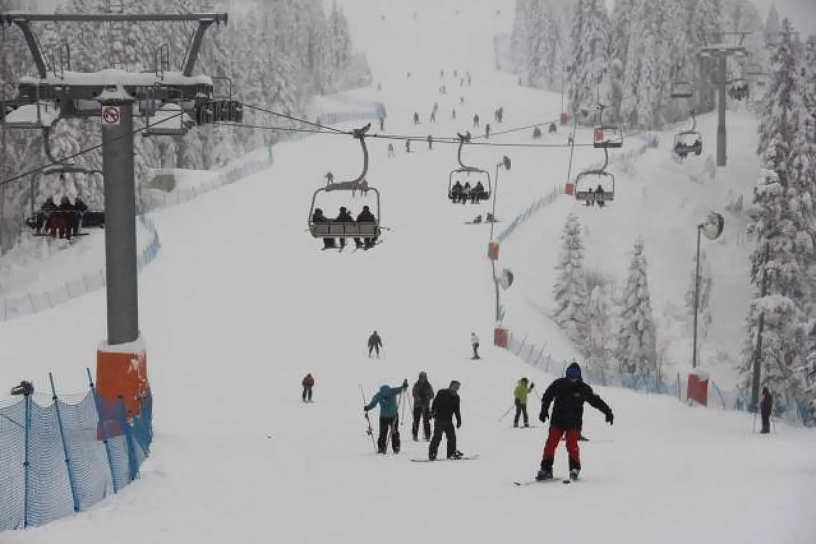 Ilgaz Dağı kayak keyfi