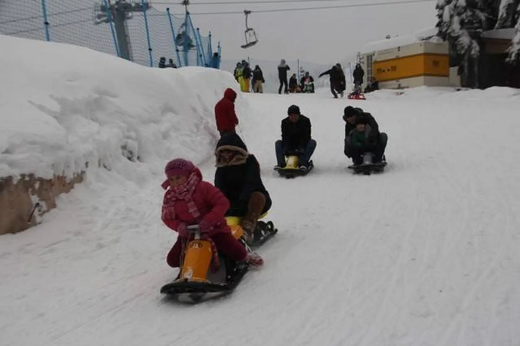 Ilgaz Dağı kayak keyfi