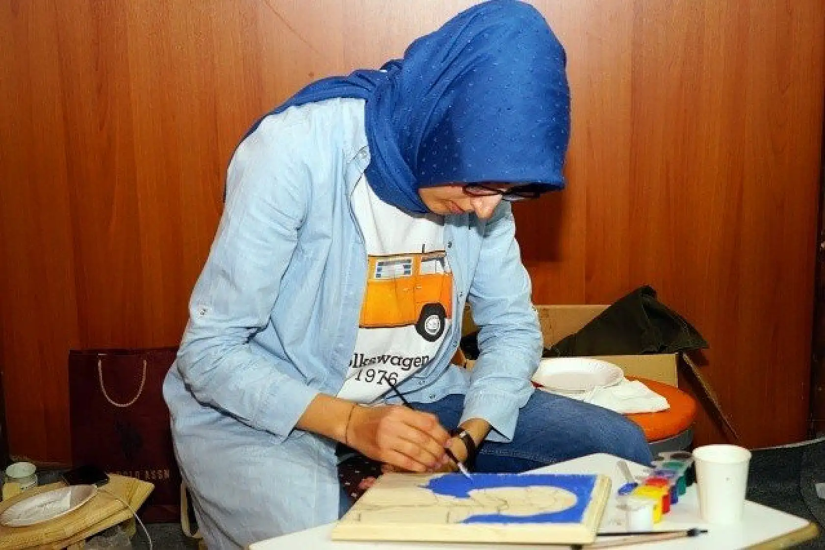 Oklavadan bardağa 150 çeşit ahşap eşya fuarın gözdesi