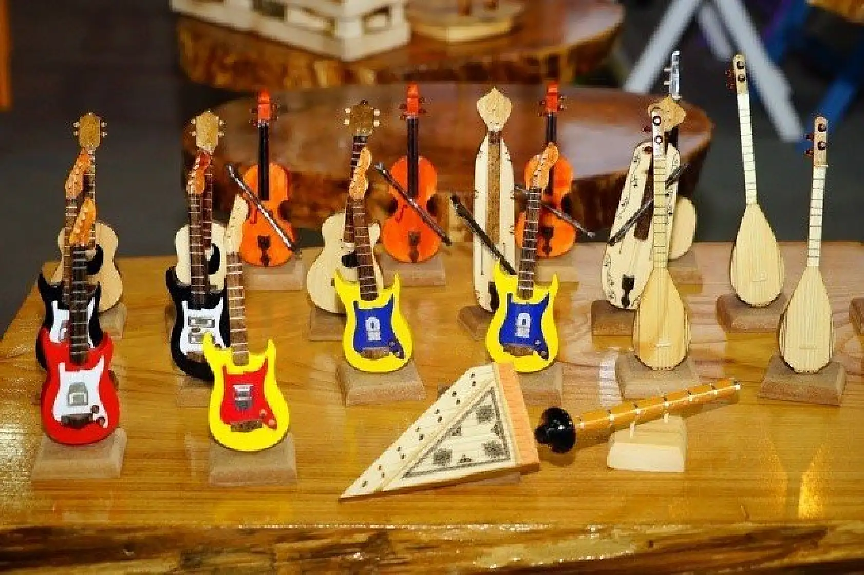 Oklavadan bardağa 150 çeşit ahşap eşya fuarın gözdesi