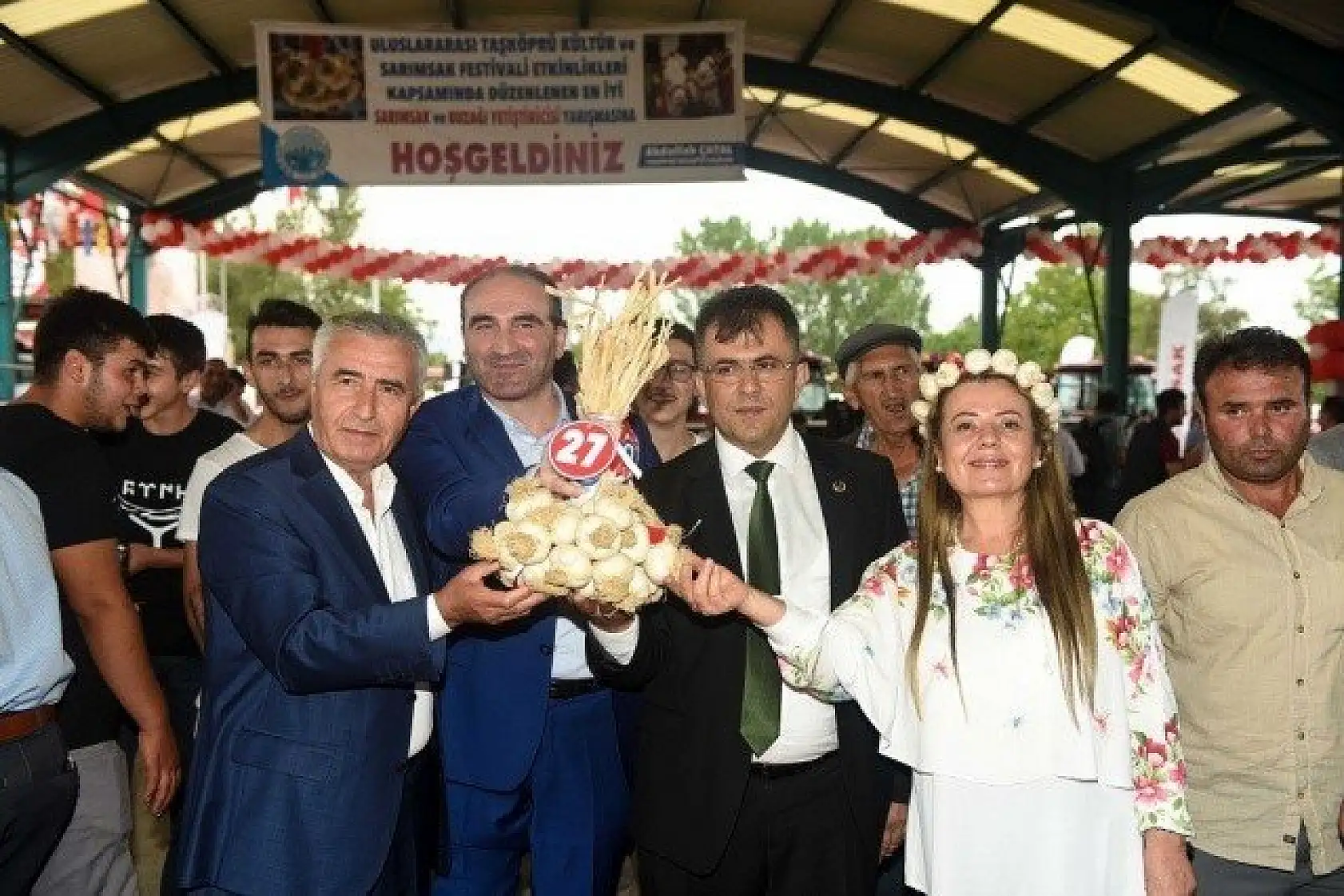Taşköprü'de Sarımsak Festivali, coşkuyla kutlandı