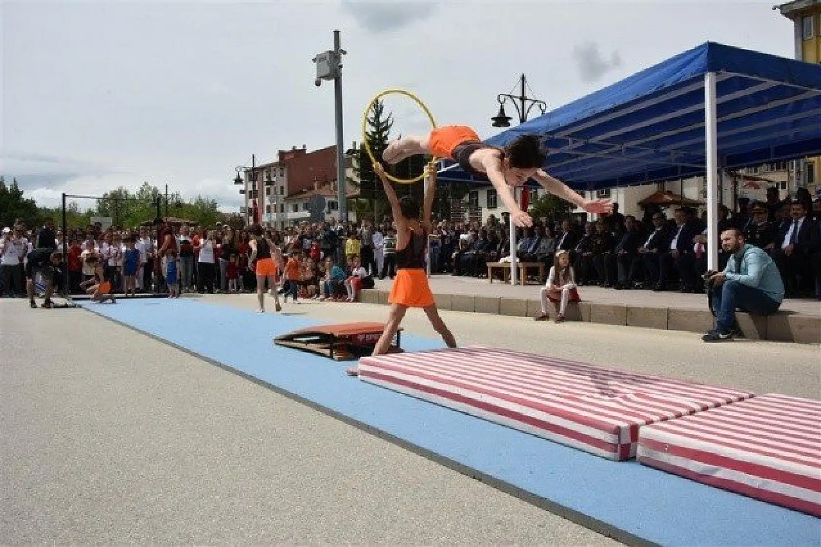 19 Mayıs Atatürk'ü Anma, Gençlik ve Spor Bayramı kutlandı