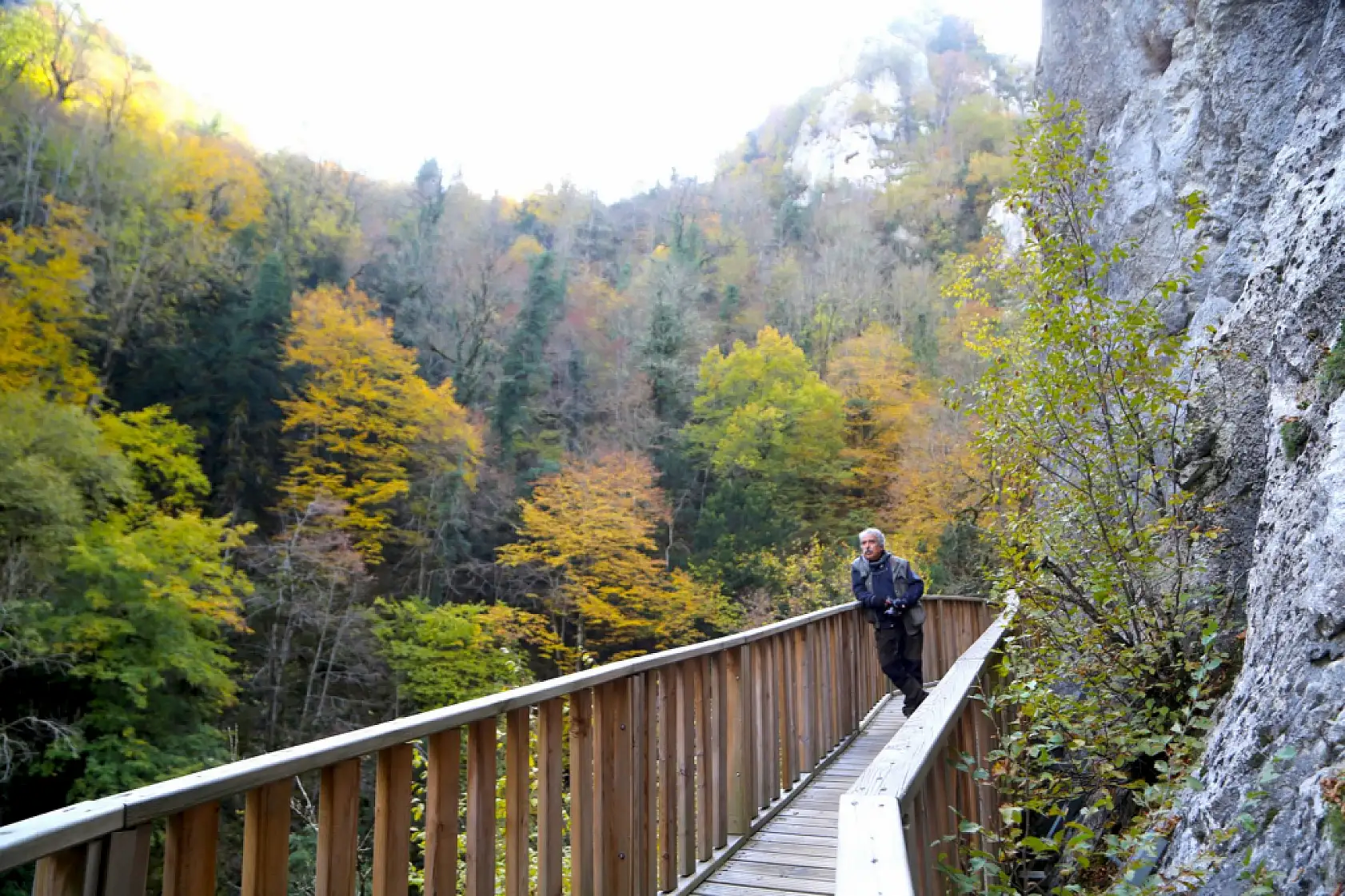 Horma Kanyonu ve Ilıca Şelalesinde sonbahar renkleri