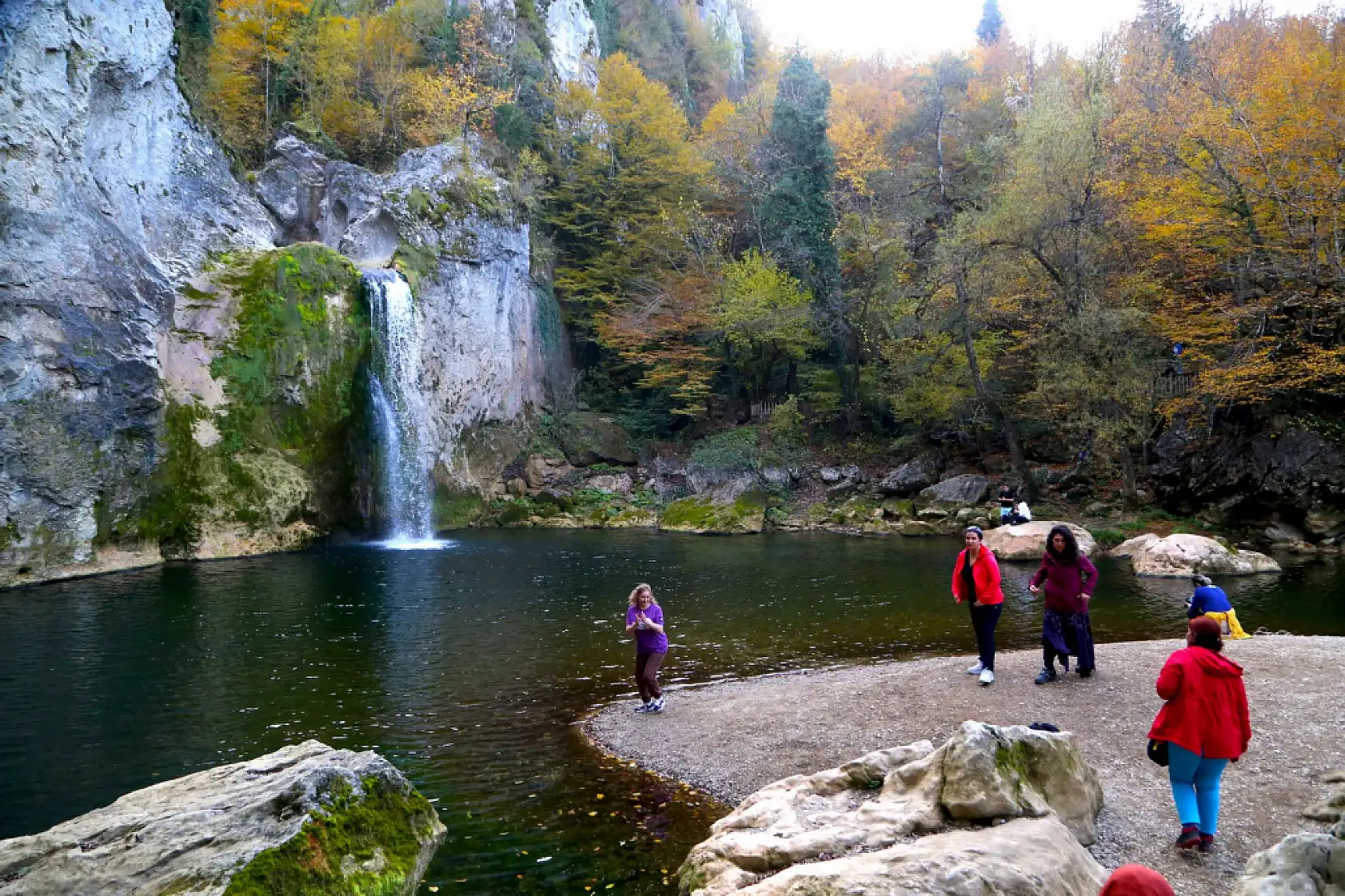 Horma Kanyonu ve Ilıca Şelalesinde sonbahar renkleri