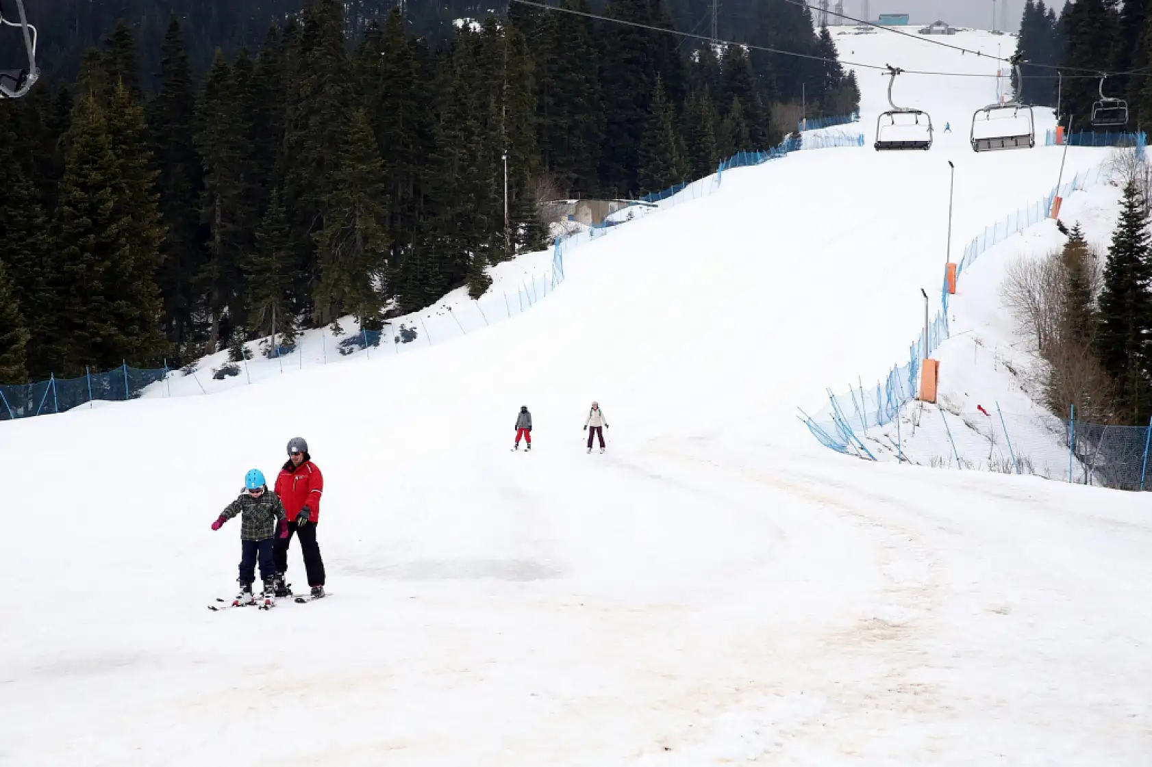 Ilgaz Kayak Merkezi'ne ilgi azaldı