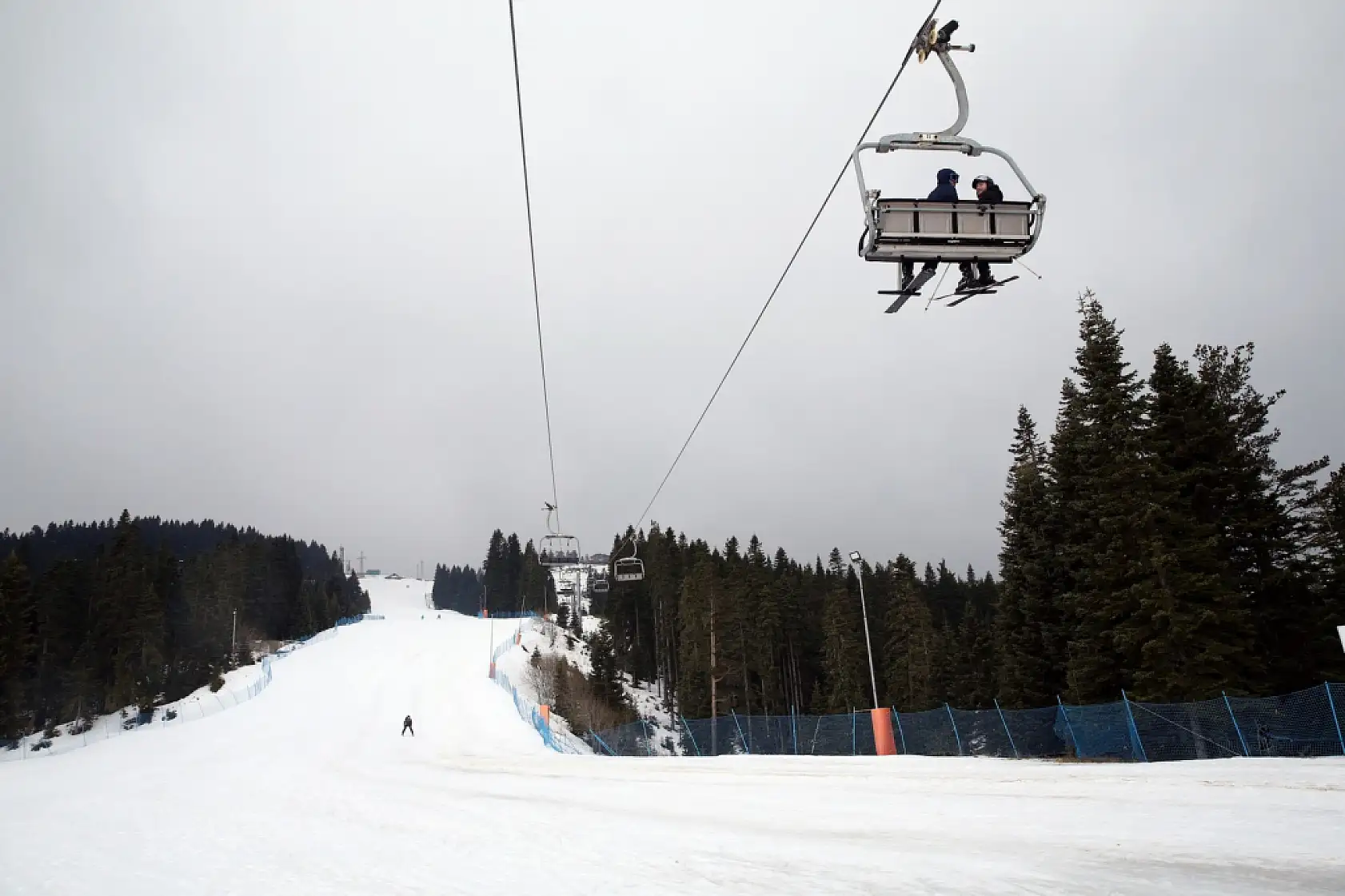 Ilgaz Kayak Merkezi'ne ilgi azaldı