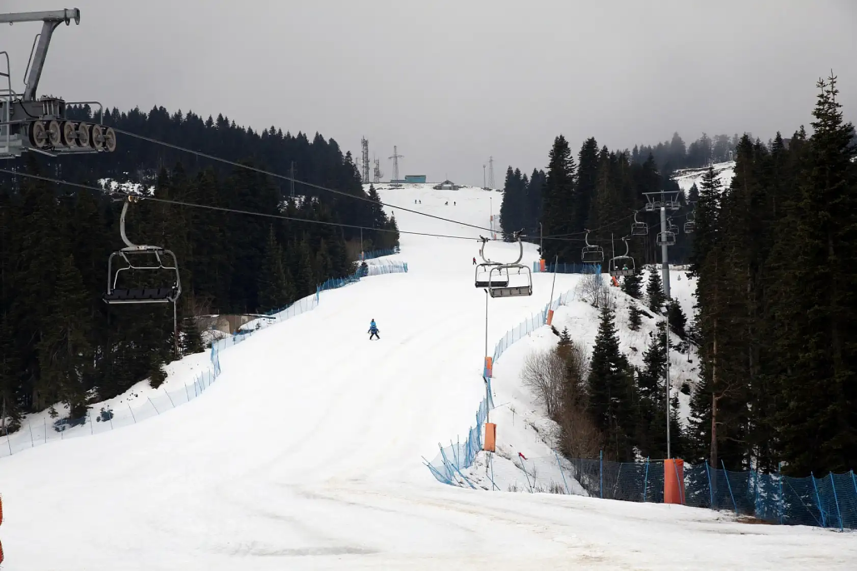 Ilgaz Kayak Merkezi'ne ilgi azaldı