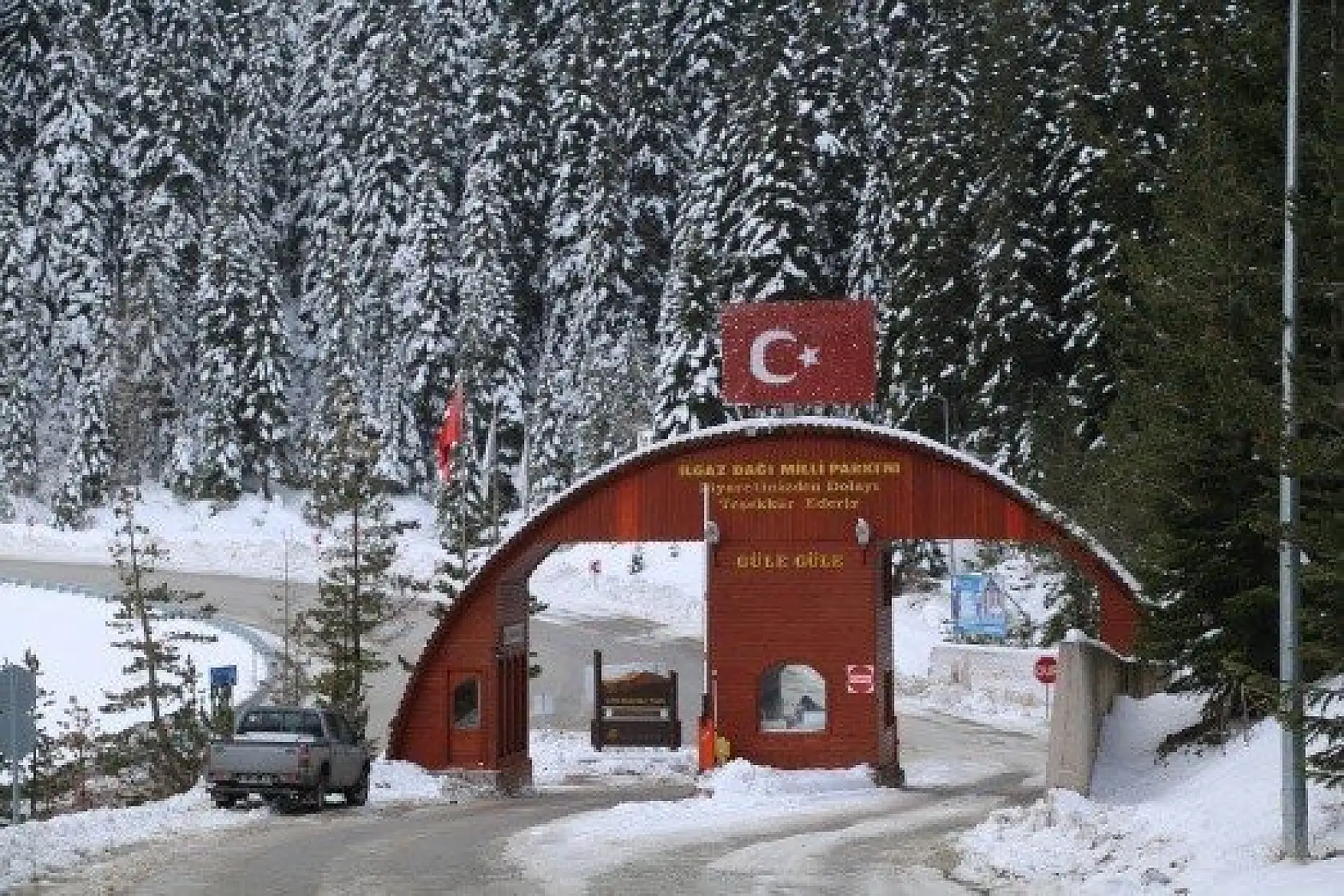 Anadolu'nun &quotyüce dağı&quotnda kayak keyfi