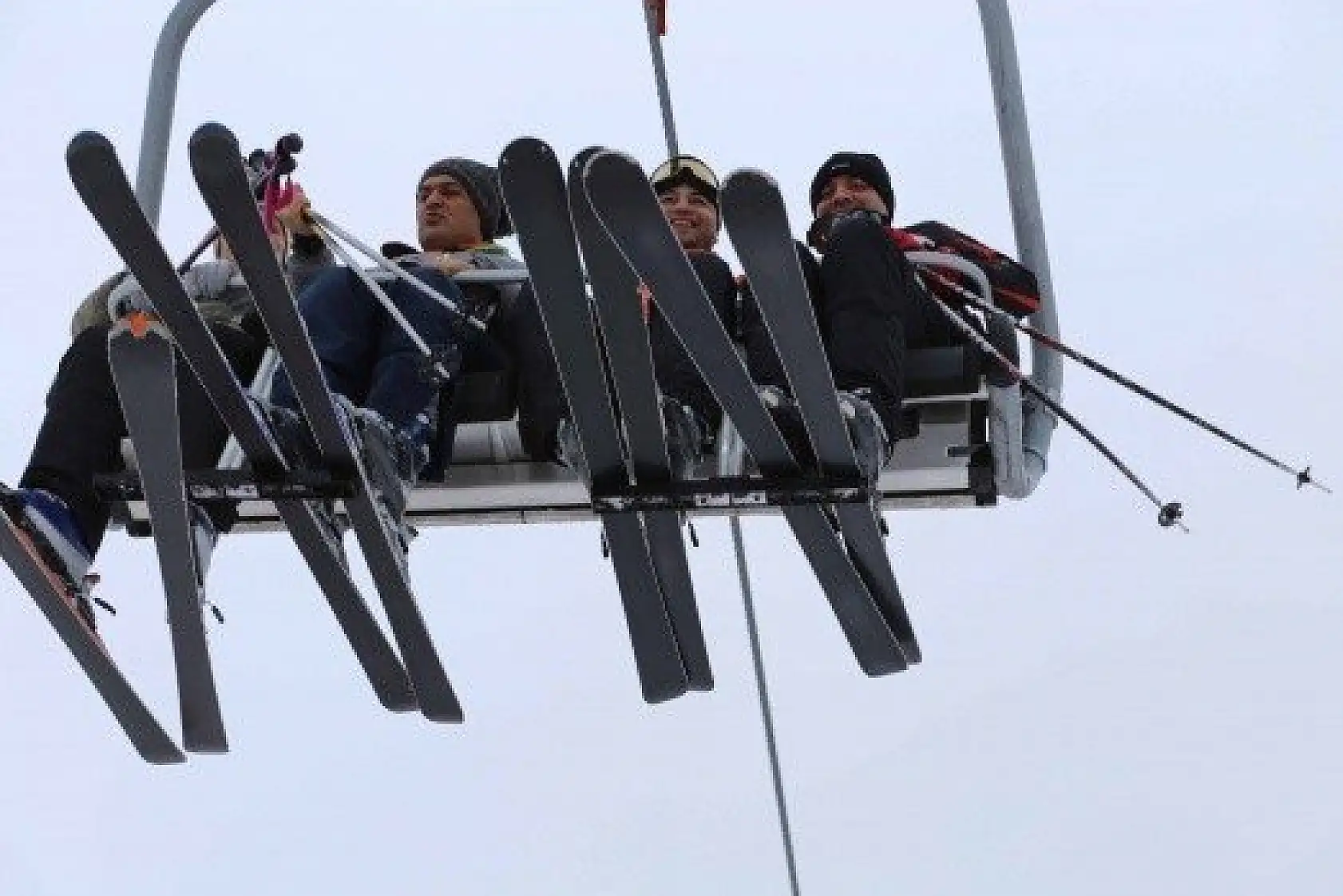 Anadolu'nun &quotyüce dağı&quotnda kayak keyfi