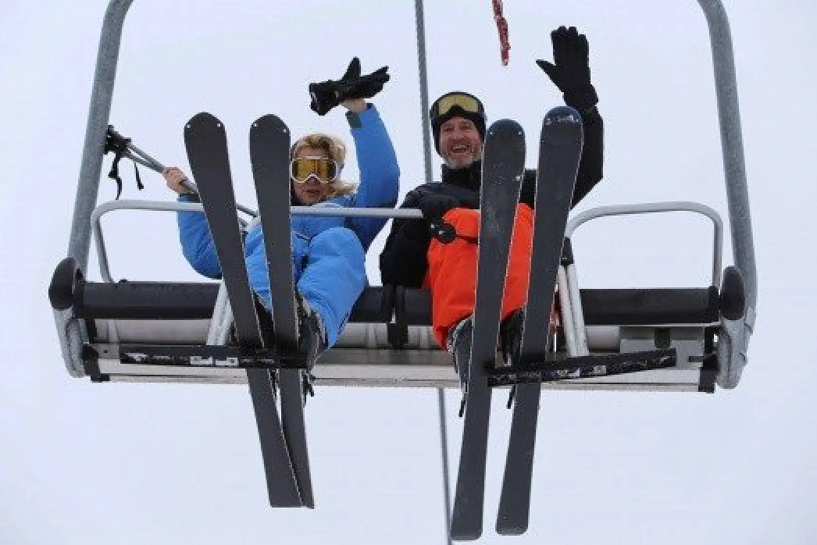 Anadolu'nun &quotyüce dağı&quotnda kayak keyfi