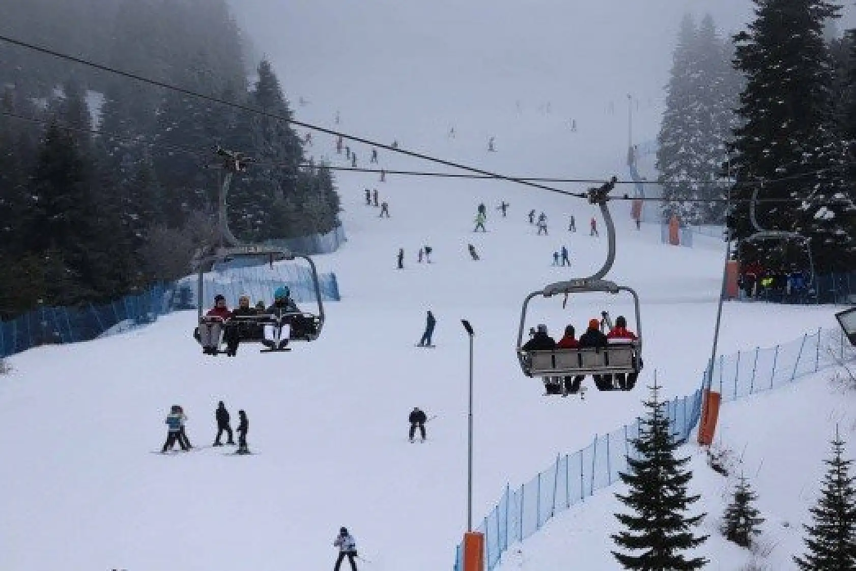 Anadolu'nun &quotyüce dağı&quotnda kayak keyfi