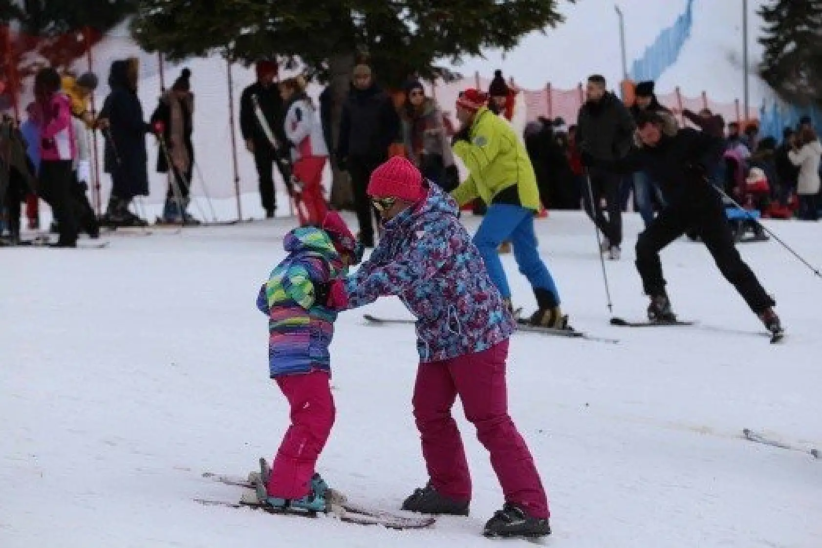 Anadolu'nun &quotyüce dağı&quotnda kayak keyfi