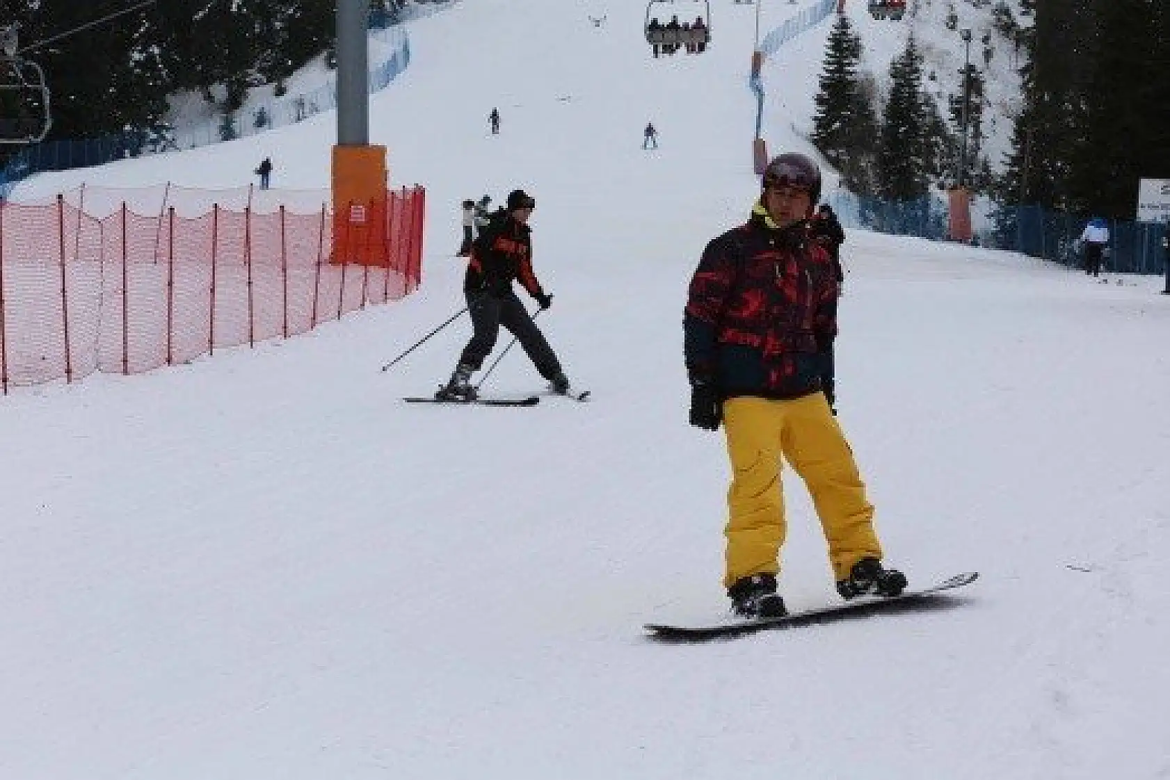 Anadolu'nun &quotyüce dağı&quotnda kayak keyfi