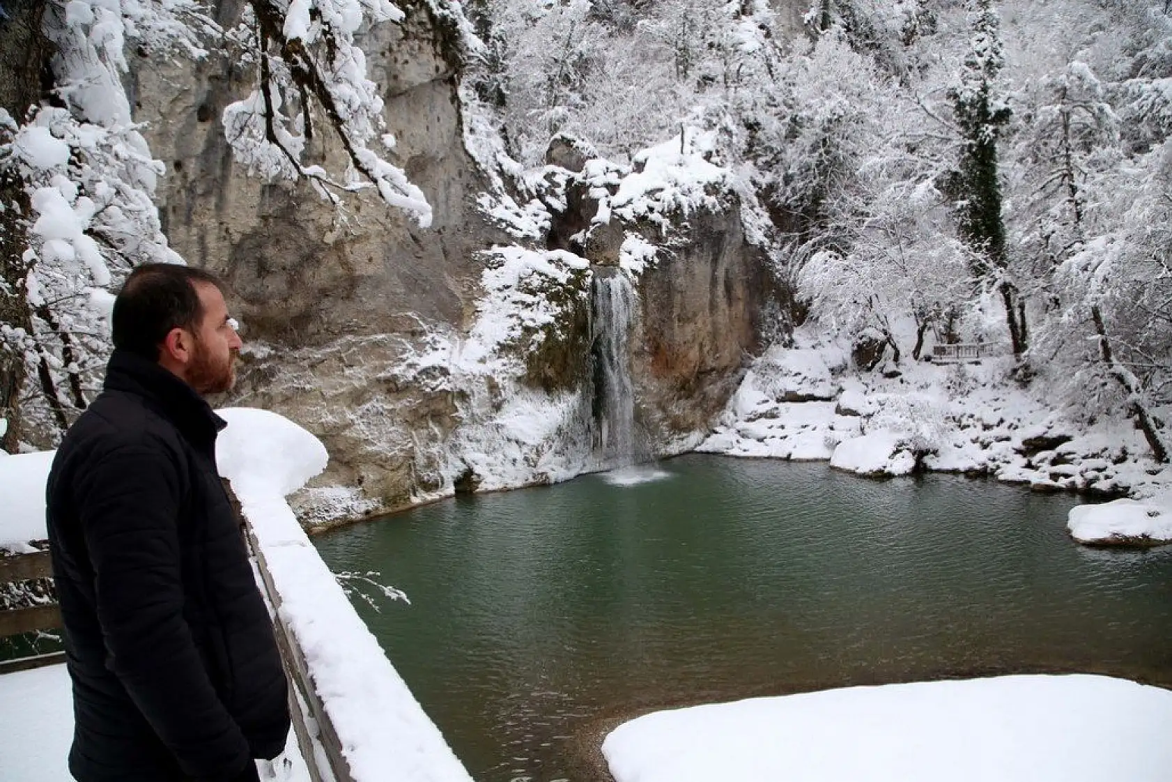 Horma Kanyonu kar altında doyumsuz manzaralar sunuyor
