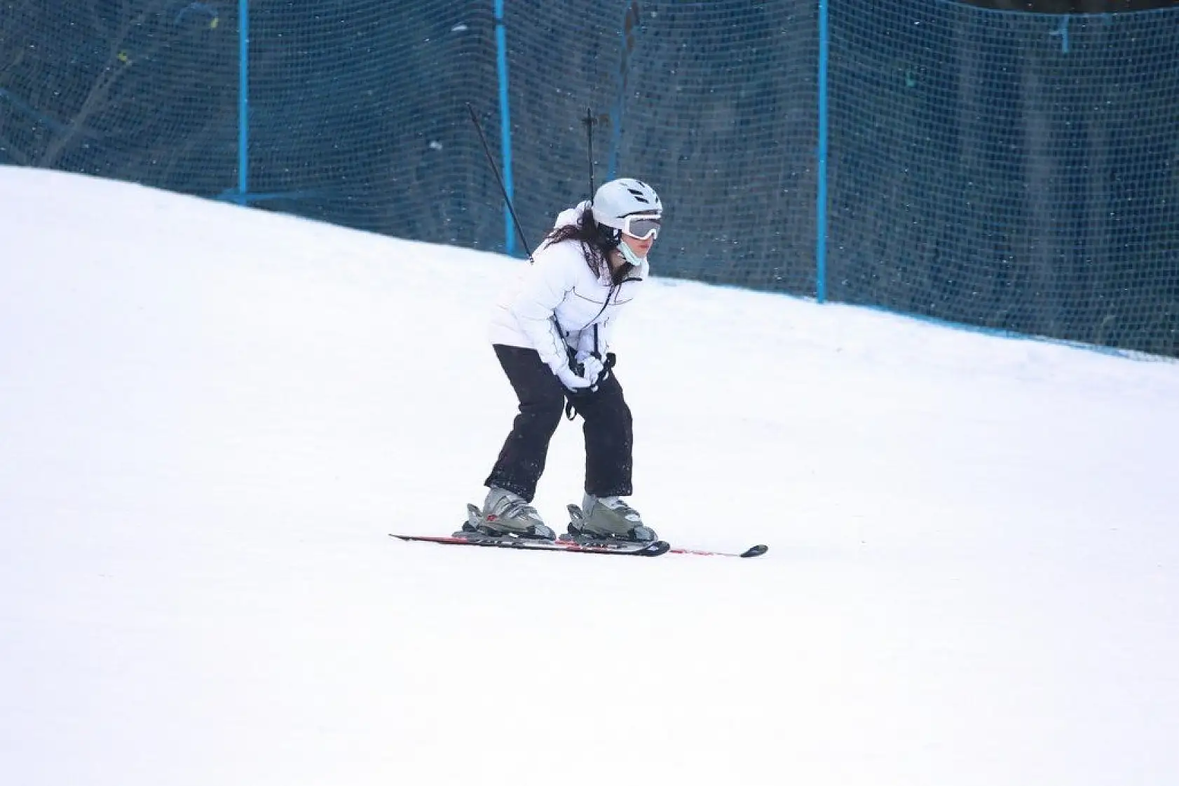 Ilgaz Dağı Kayak Merkezi'nde yoğunluk yaşanıyor