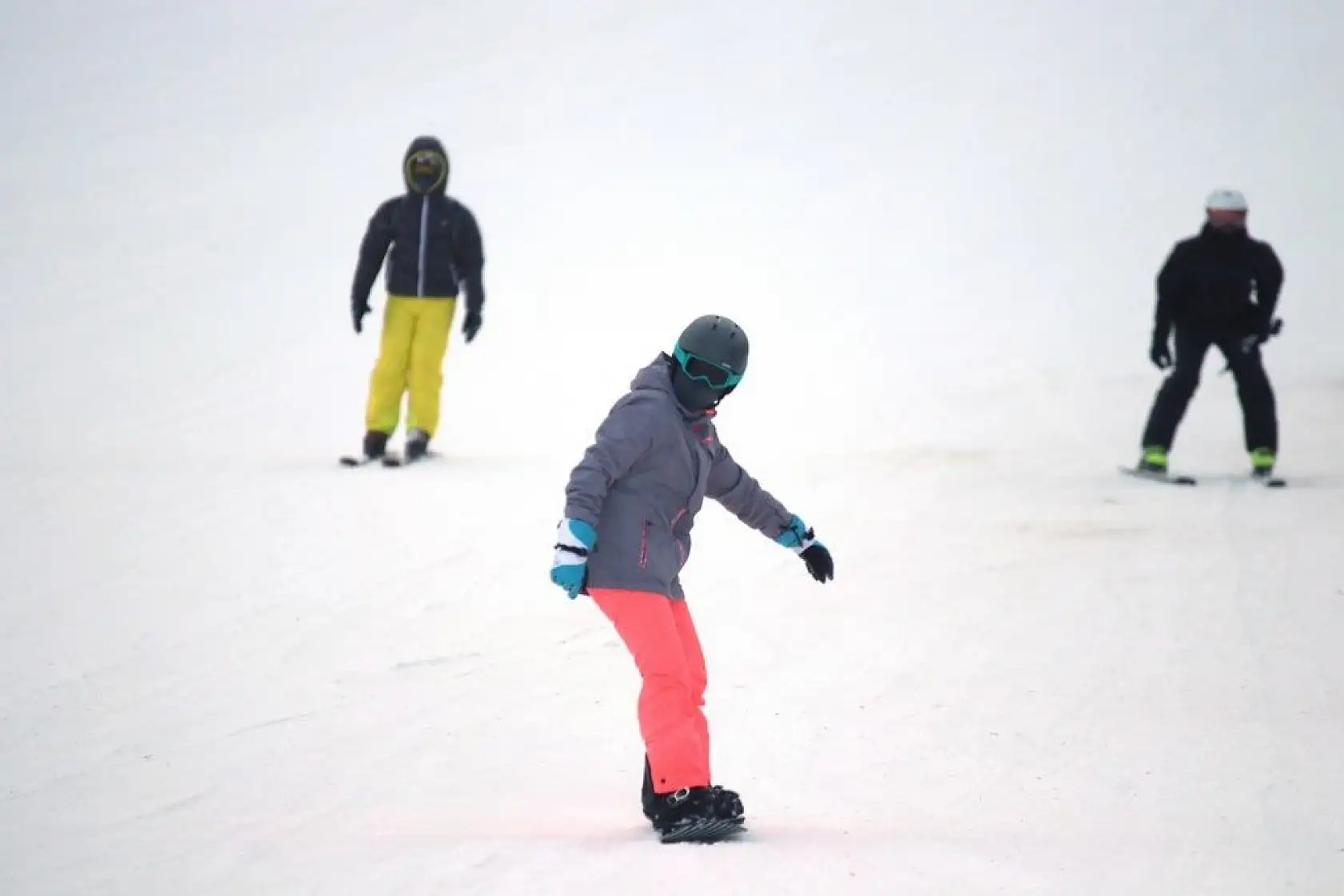 Ilgaz Dağı Kayak Merkezi'nde yoğunluk yaşanıyor