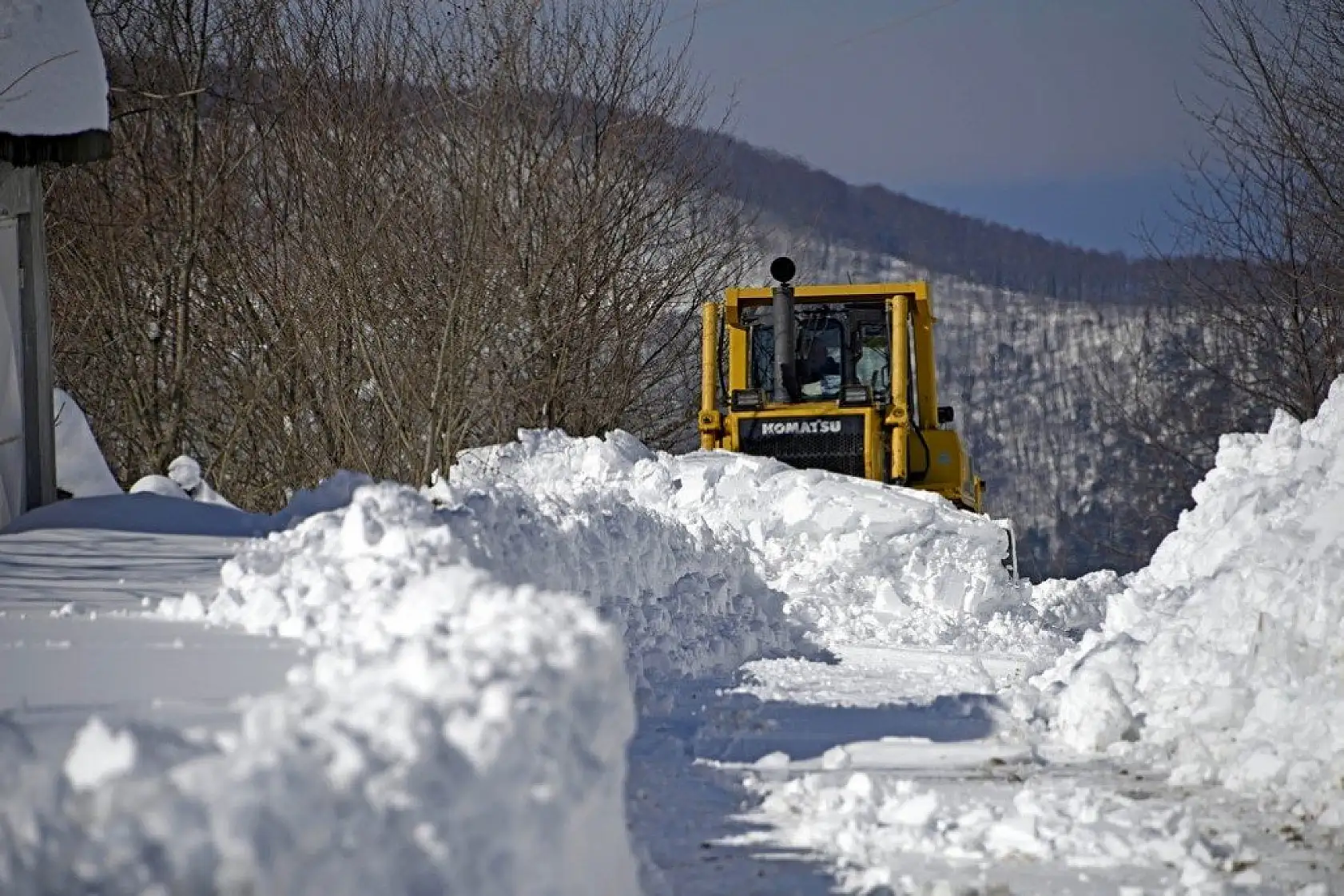 Kastamonu'nun 'kar savaşçıları' bu kışı yoğun geçirdi