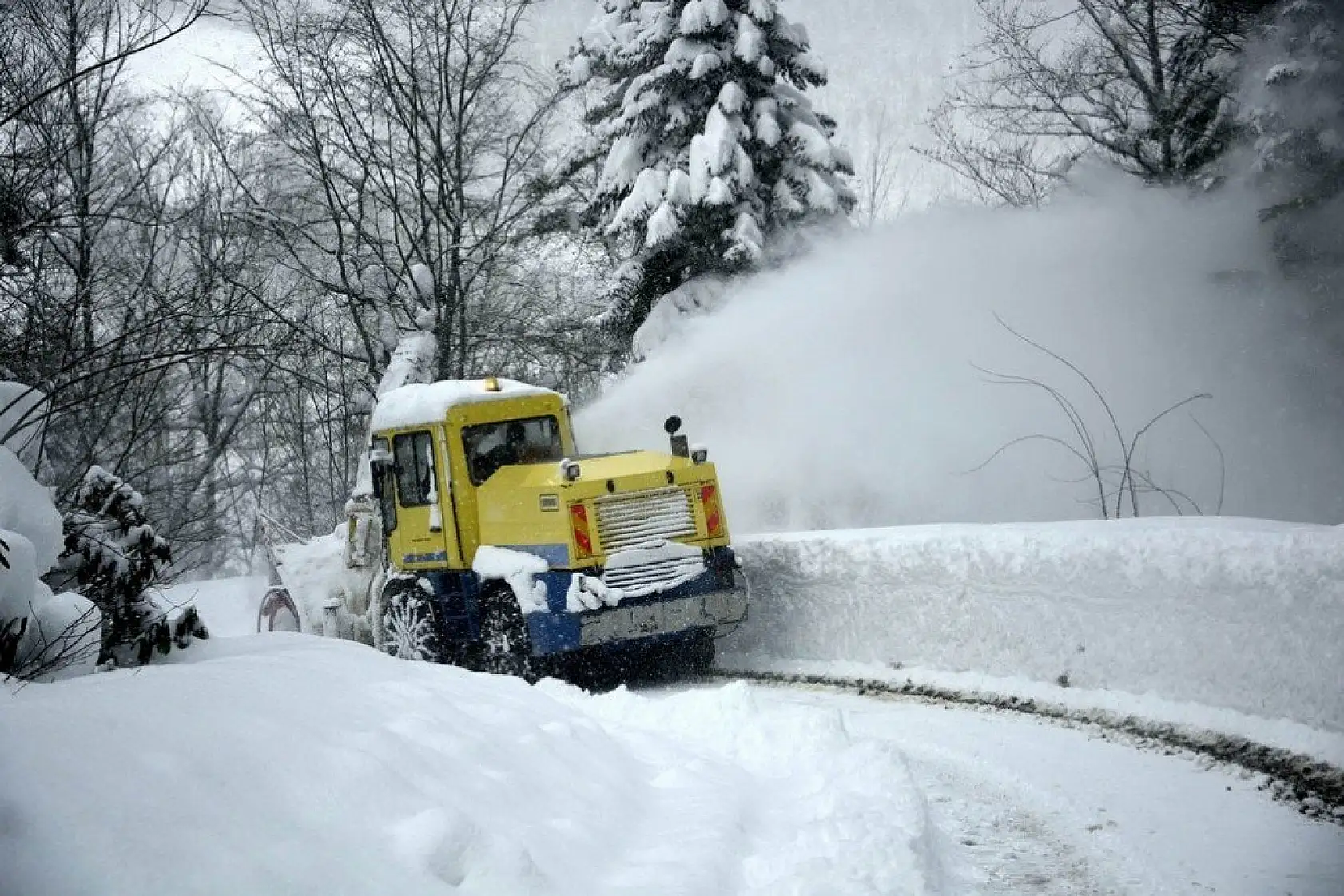 Kastamonu'nun 'kar savaşçıları' bu kışı yoğun geçirdi