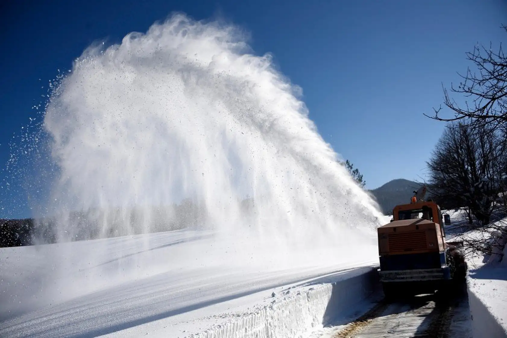 Kastamonu'nun 'kar savaşçıları' bu kışı yoğun geçirdi