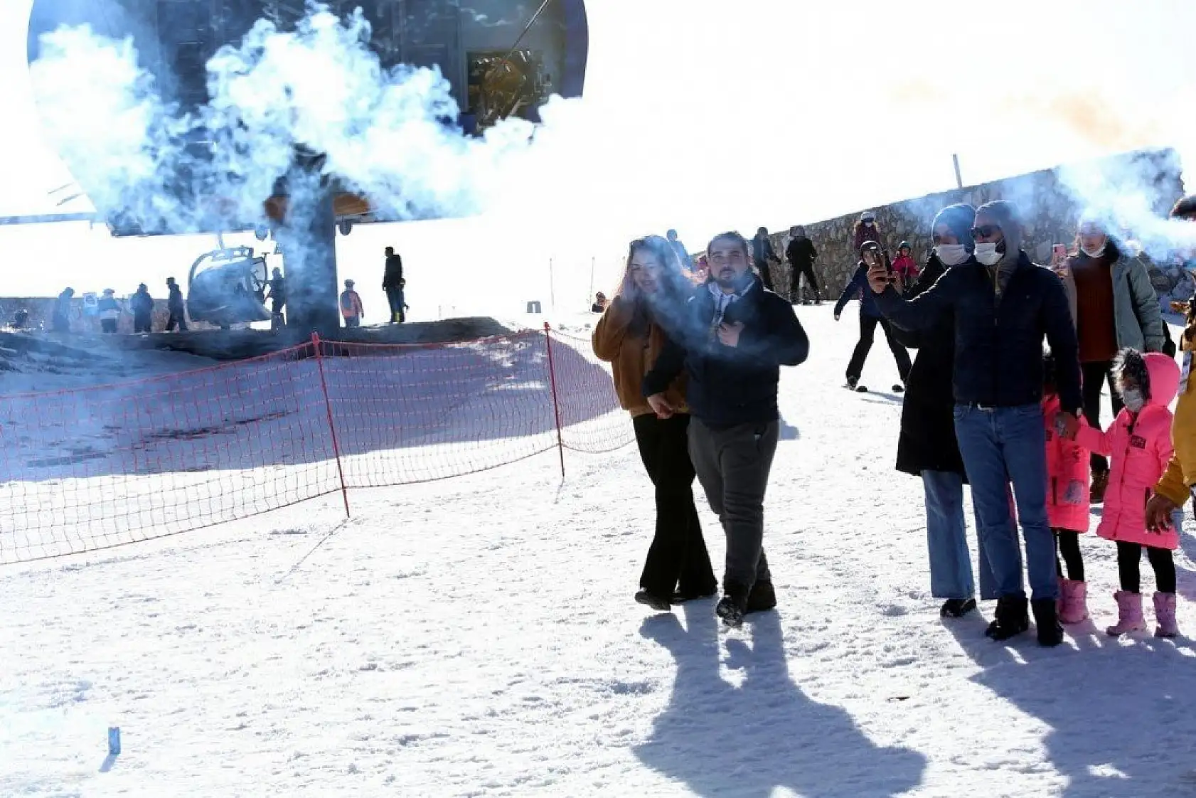 Genç adamdan Ilgaz'ın zirvesinde sürpriz evlilik teklifi