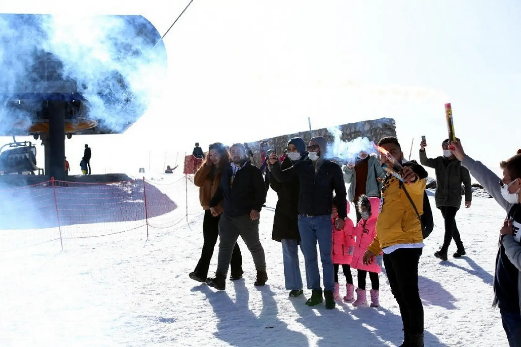 Genç adamdan Ilgaz'ın zirvesinde sürpriz evlilik teklifi