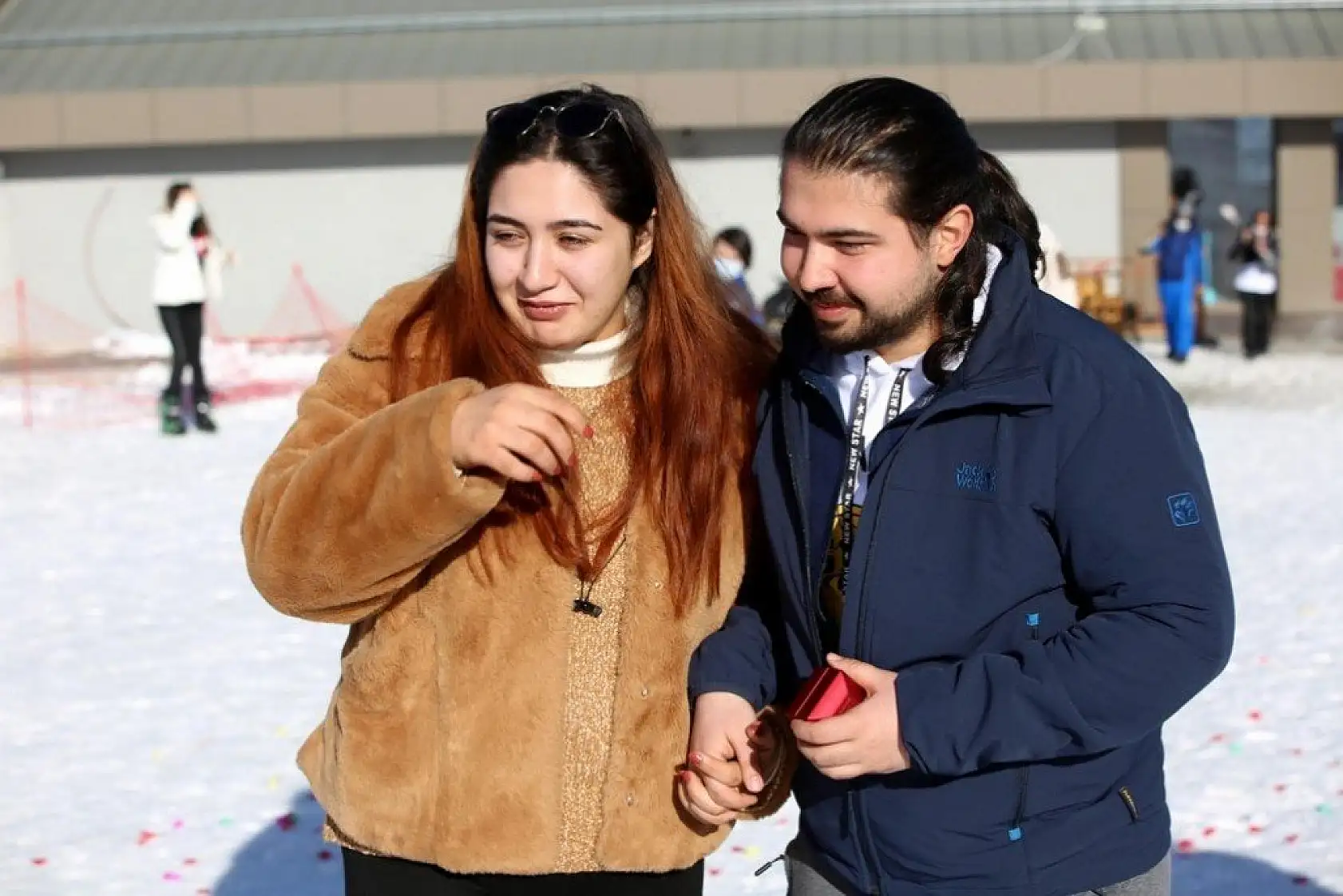 Genç adamdan Ilgaz'ın zirvesinde sürpriz evlilik teklifi