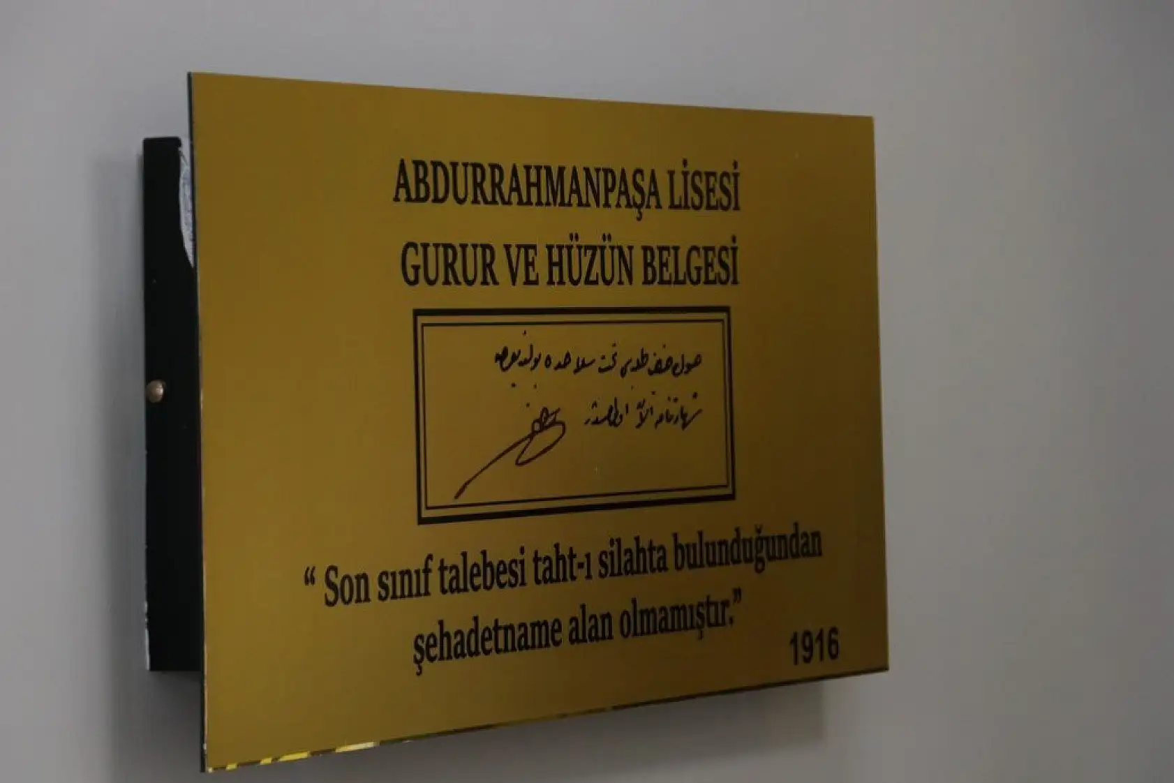 Abdurrahmanpaşa Lisesi 136 yaşında