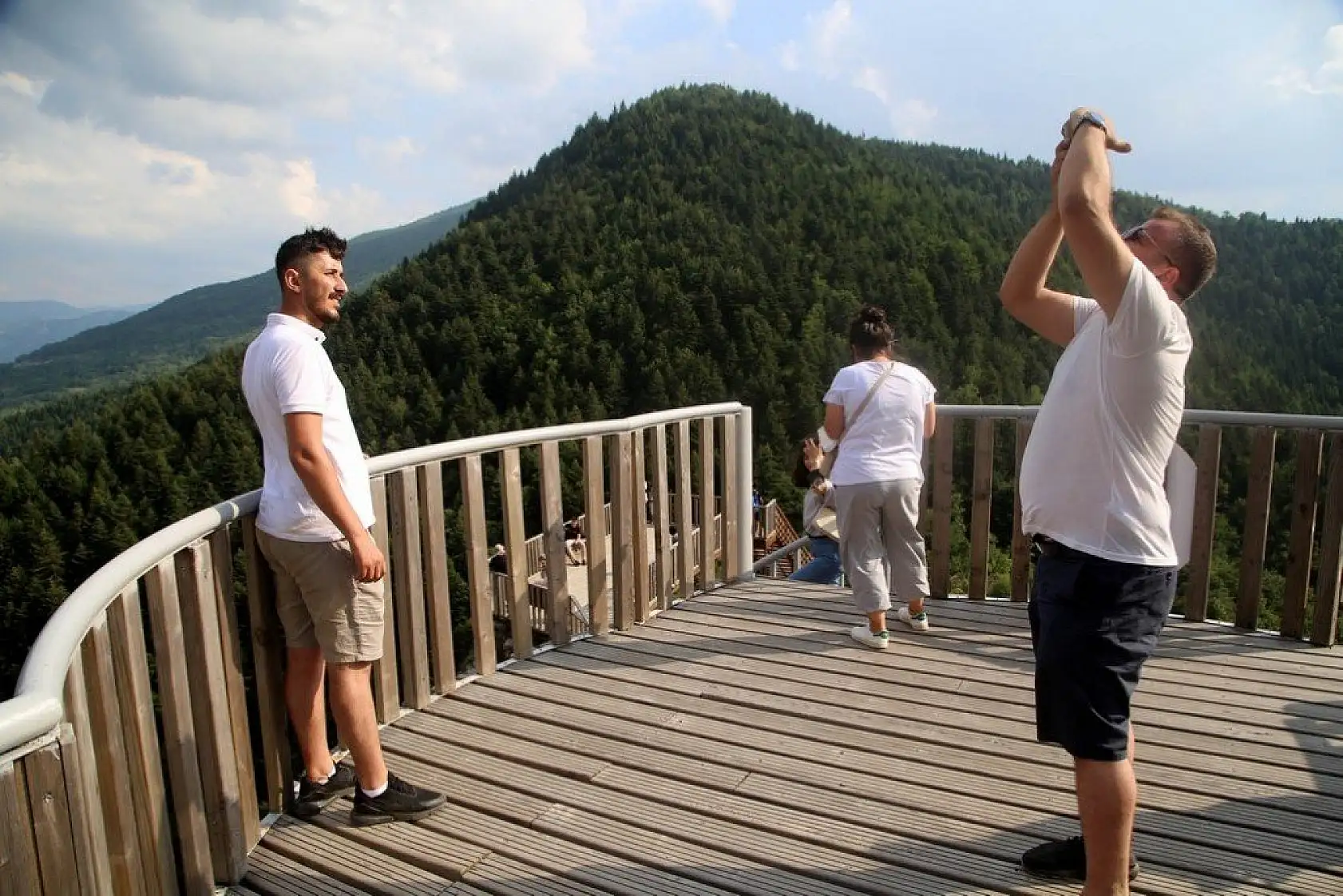 Pınarbaşı bayramda nüfusunun 20 katı ziyaretçiyi ağırladı