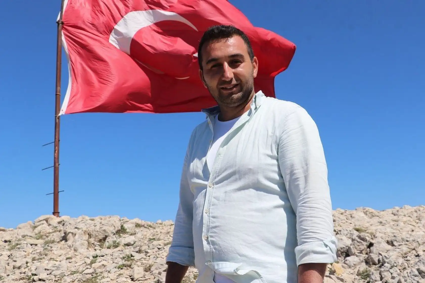 Ilgaz'ın zirvesinde bayrak nöbeti