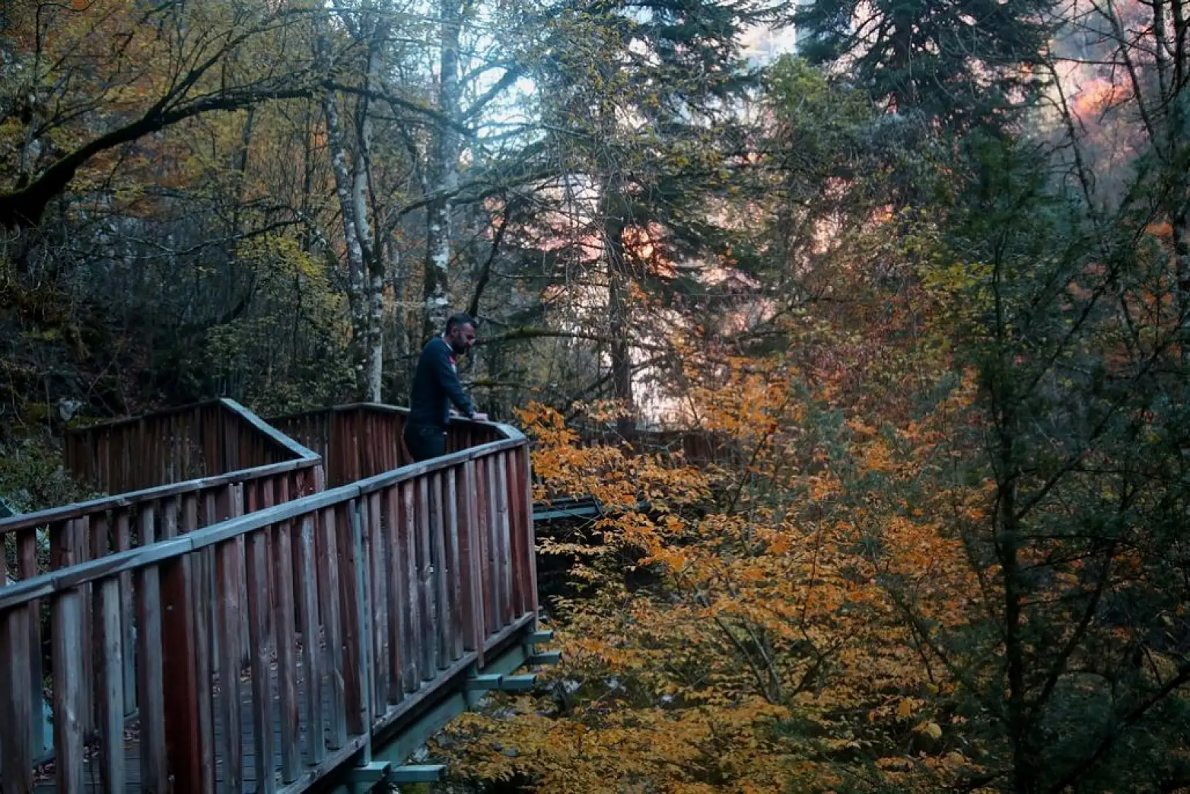 Horma Kanyonu ve Ilıca Şelalesi'nde sonbahar renkleri