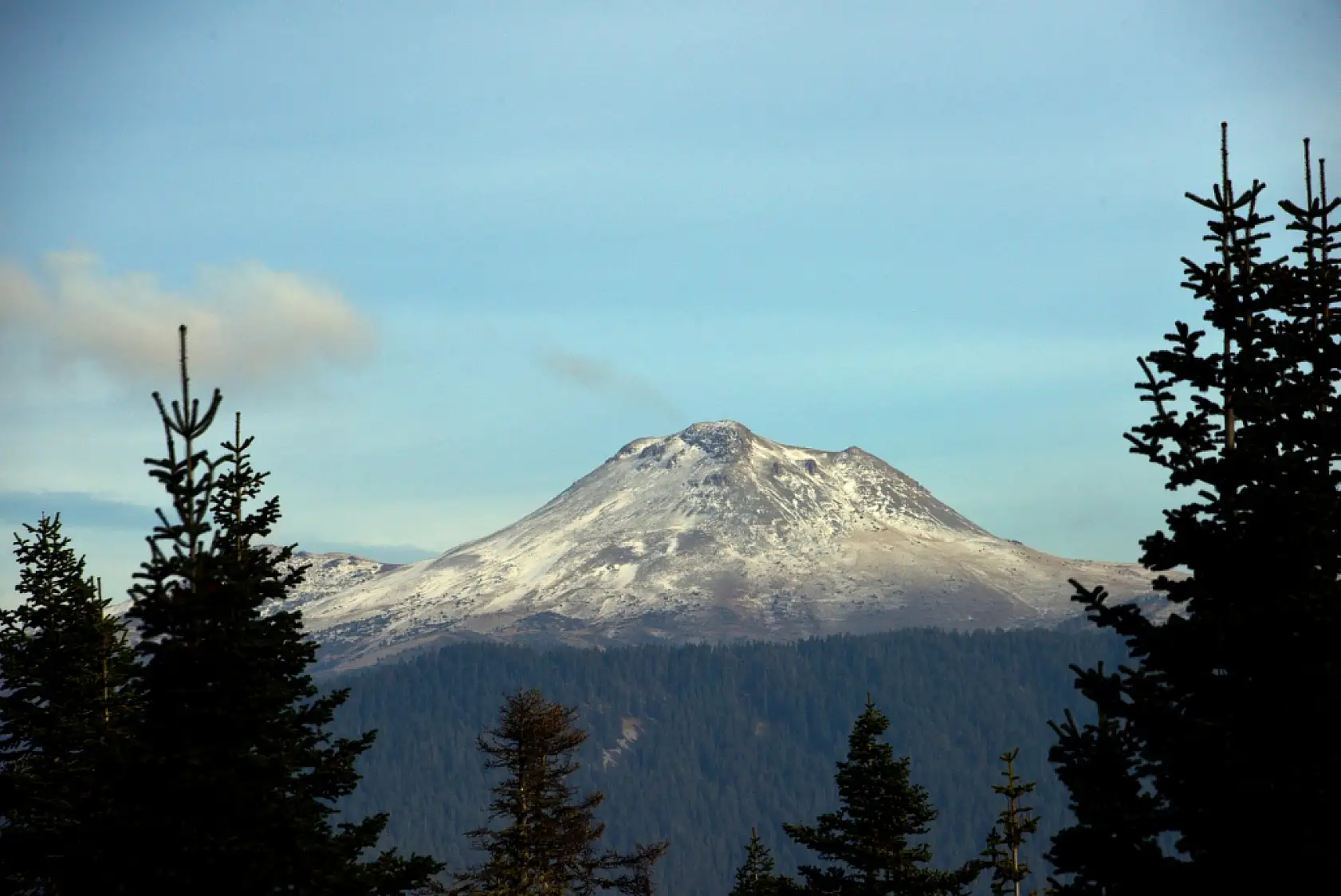 Ilgaz'ın dorukları beyaza büründü