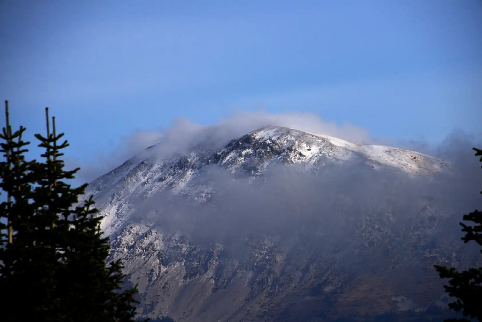 Ilgaz'ın dorukları beyaza büründü